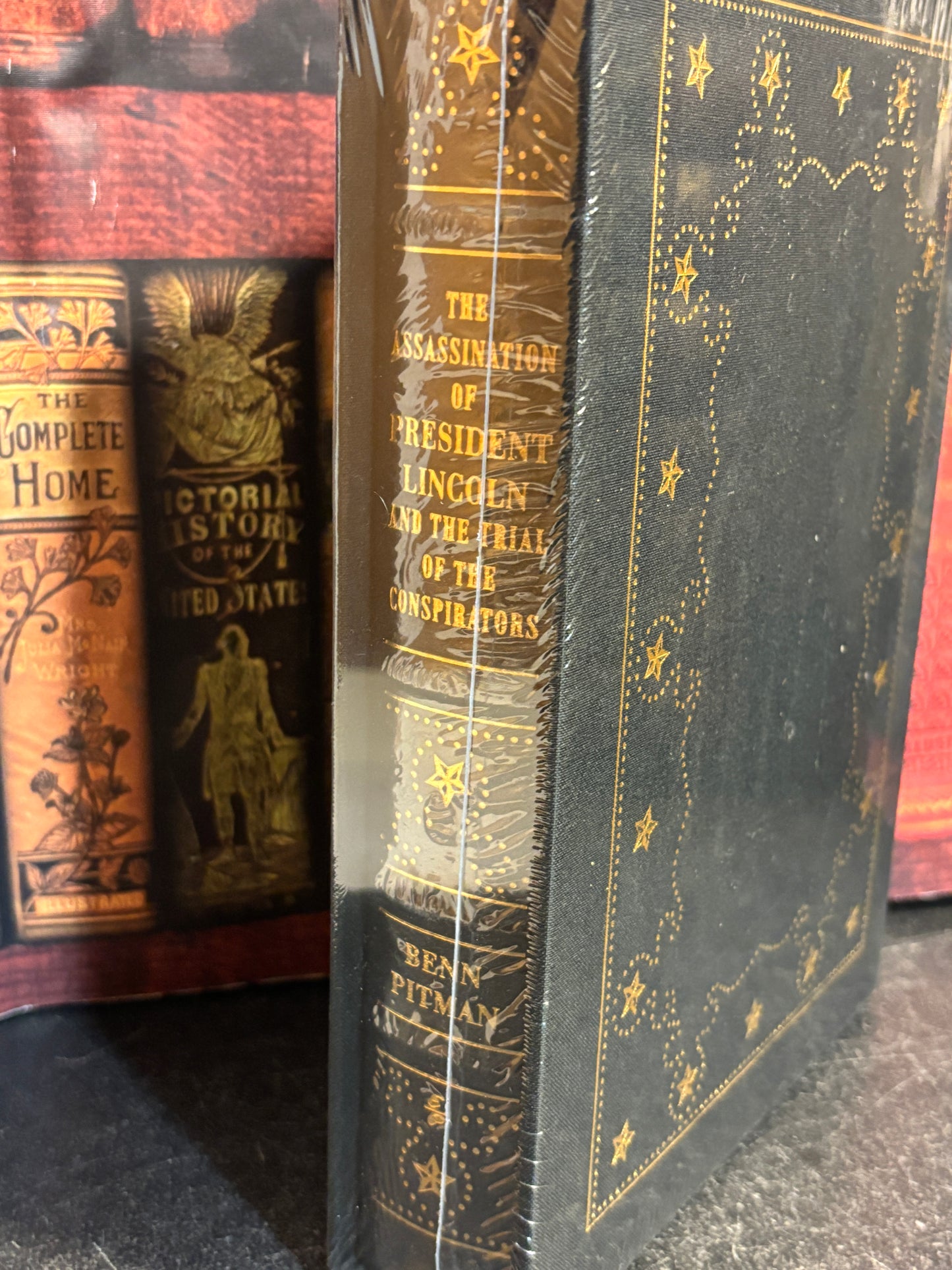 Easton Press: The Assassination of President Lincoln and the Trial of Conspirators by Ben Pitman NEW & SEALED