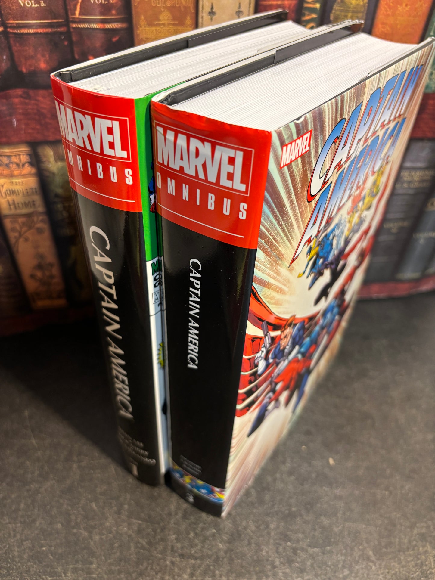 Set of 2 Marvel Omnibuses: Captain America Vol 1 & 3 Hardcovers 1st Printings