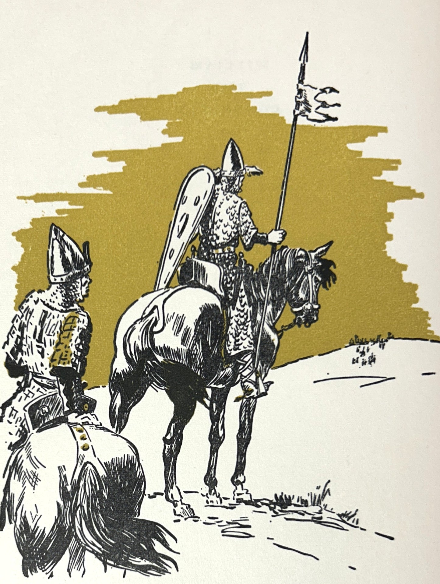 Landmark W-41: William the Conqueror by Thomas Costain 1959 1st w/ SIGNED Letter