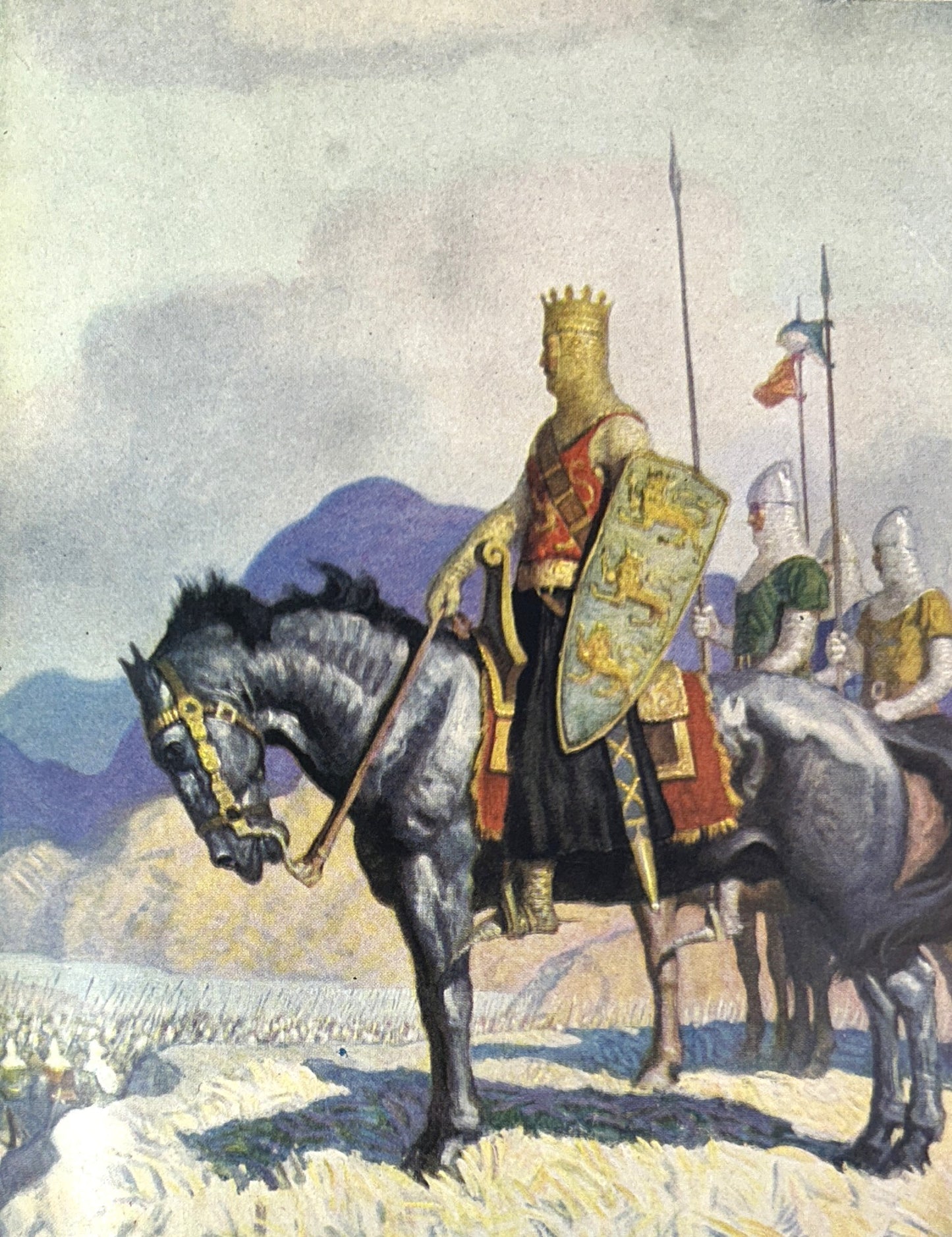 The Scottish Chiefs by Jane Porter illus by NC Wyeth 1926
