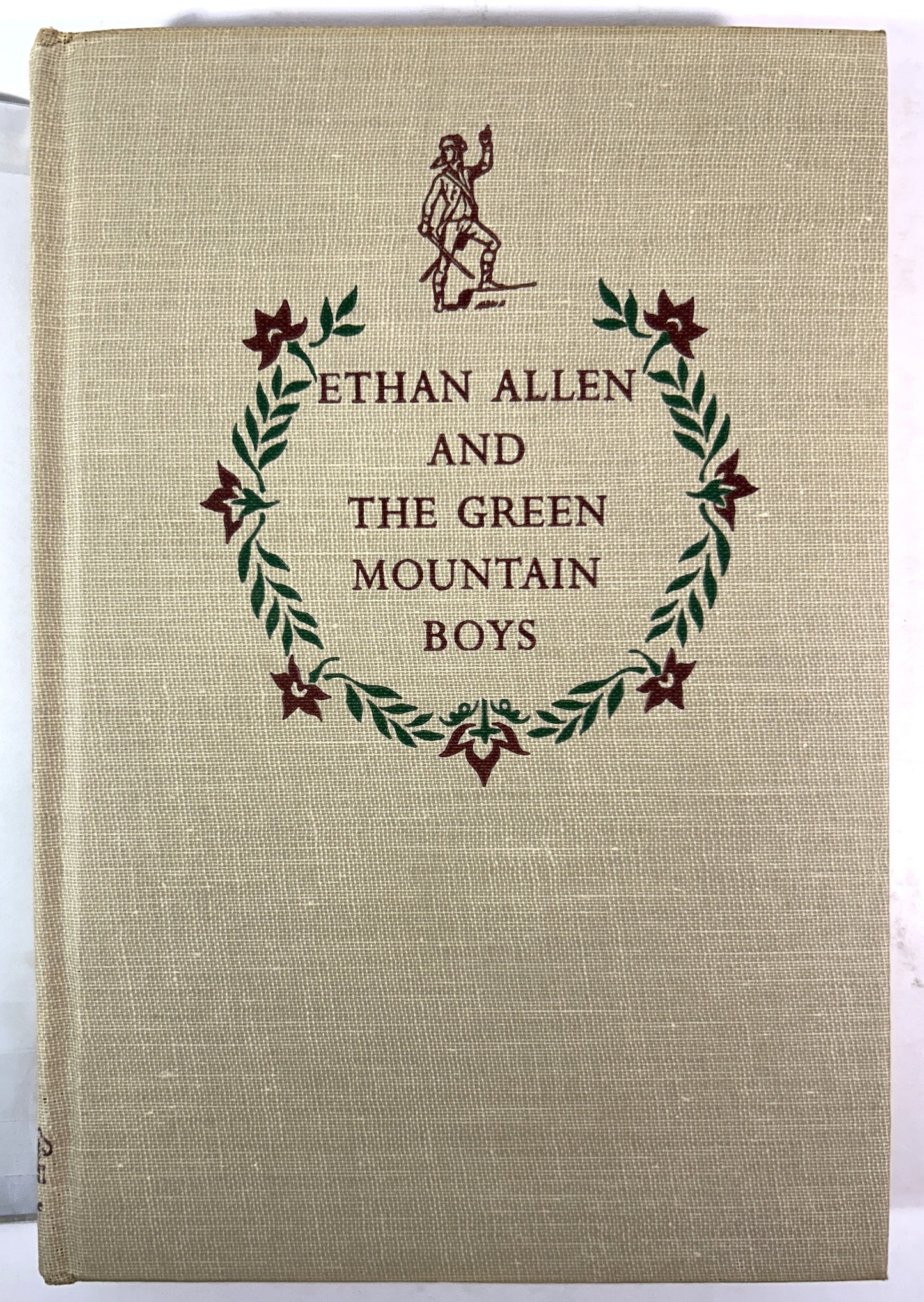 Landmark #66: Ethan Allen and the Green Mountain Boys by Slater Brown 1956 1st Printing w/ SIGNED Author's Letter