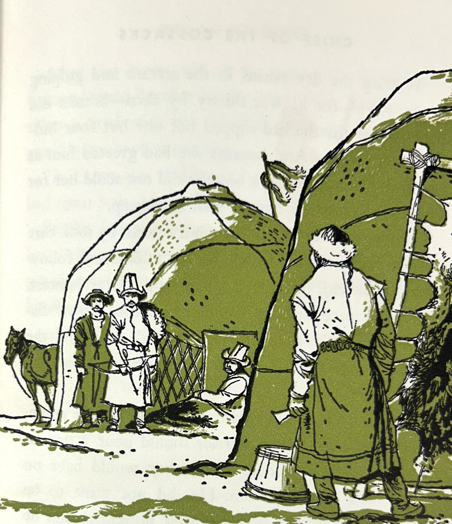 Landmark #W-39: Chief of the Cossacks by Harold Lamb 1959 1st Printing w/ SIGNED Author's Letter