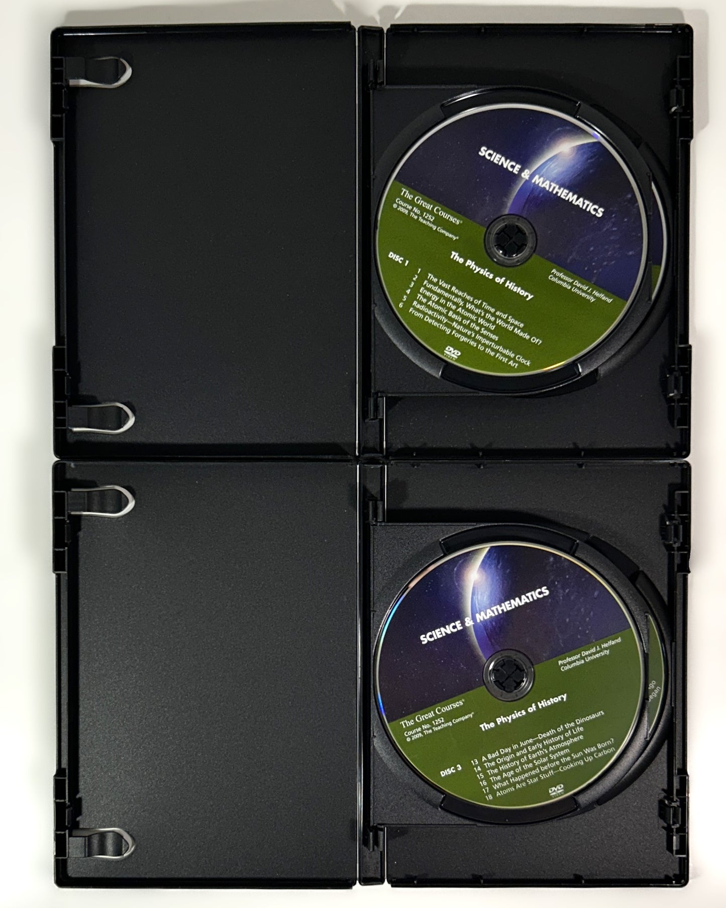 Great Courses: The Physics of History 4 DVDs