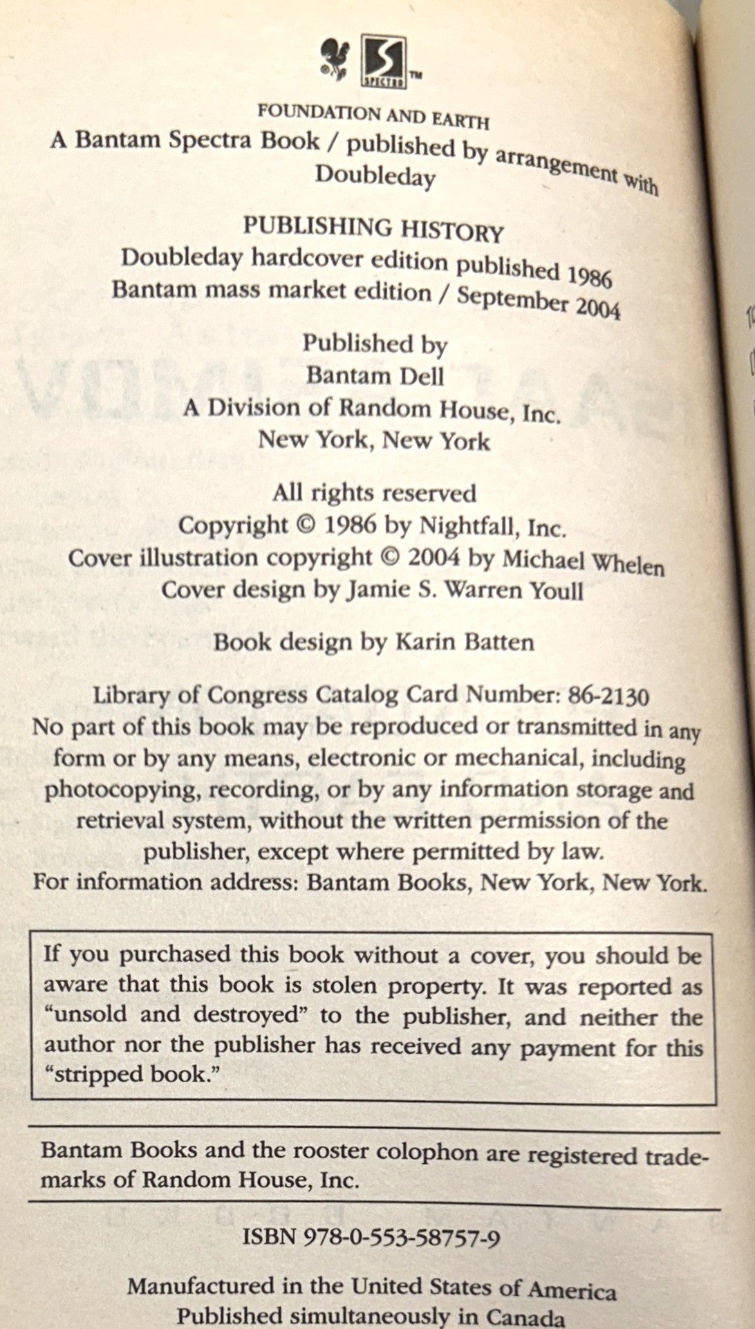Complete Foundation by Isaac Asimov 2004