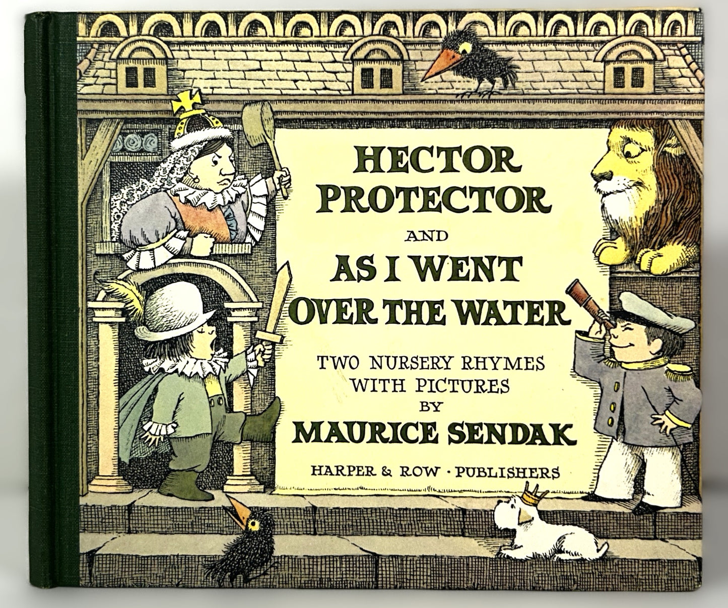 Hector Protector & As I Went Over the Water by Maurice Sendak SIGNED 1965 Hardcover