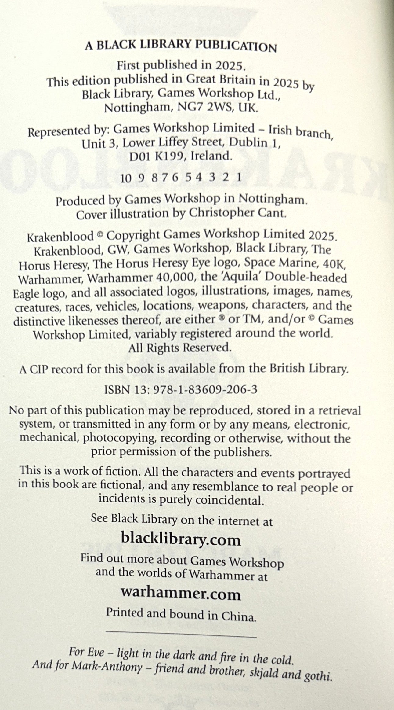 Warhammer 40,000: Krakenblood by Marc Collins 2025