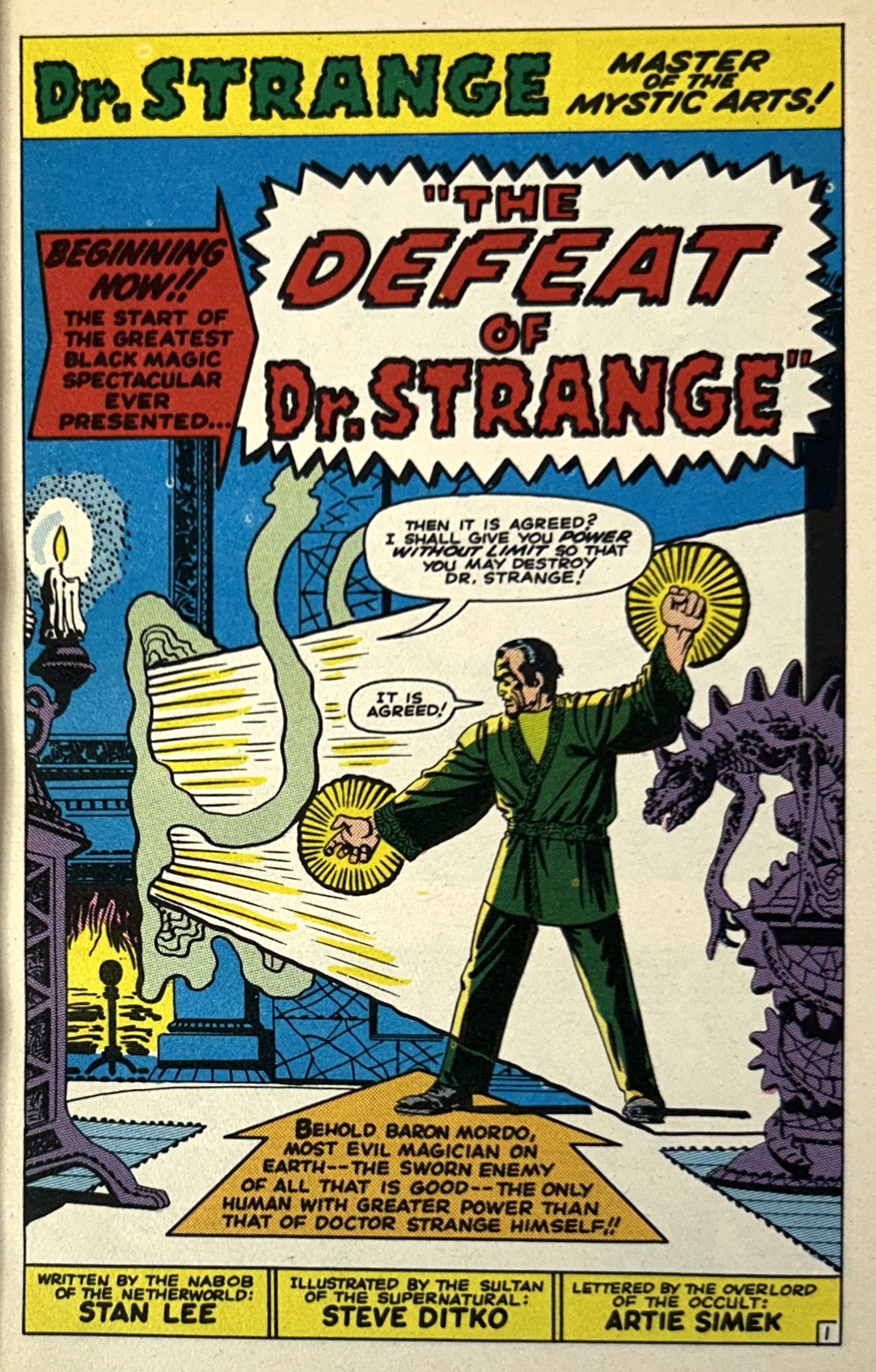 Marvel: Stan Lee Presents Doctor Strange: Master of the Mystic Arts #2 1979