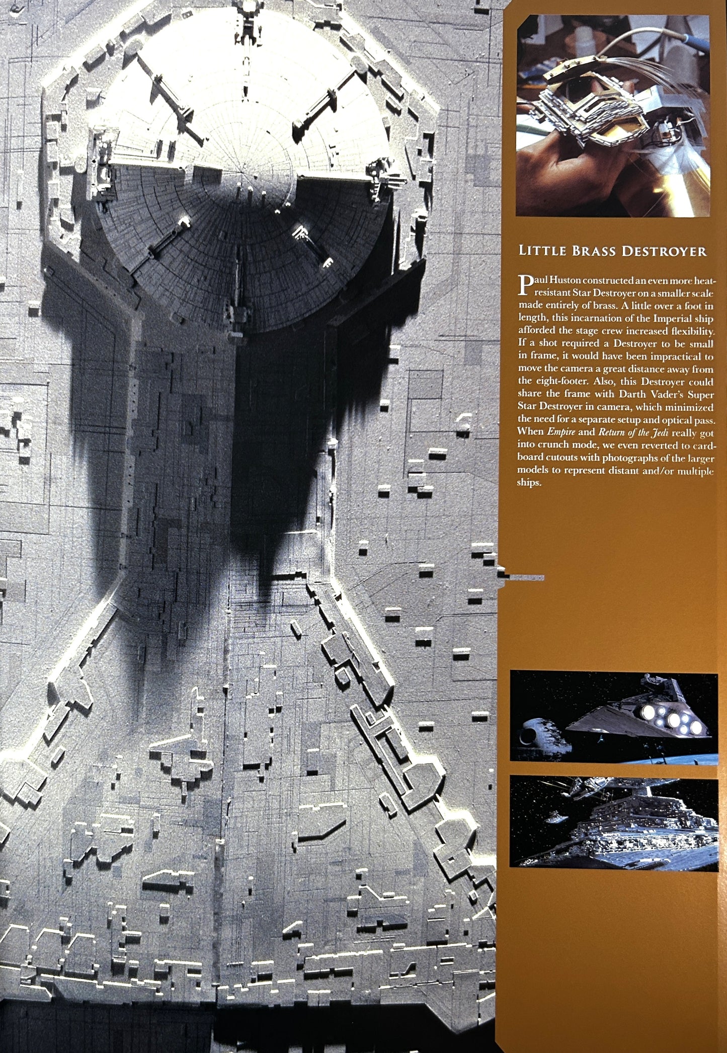 Sculpting A Galaxy: Inside the Star Wars Model Shop by Lorne Peterson 2006