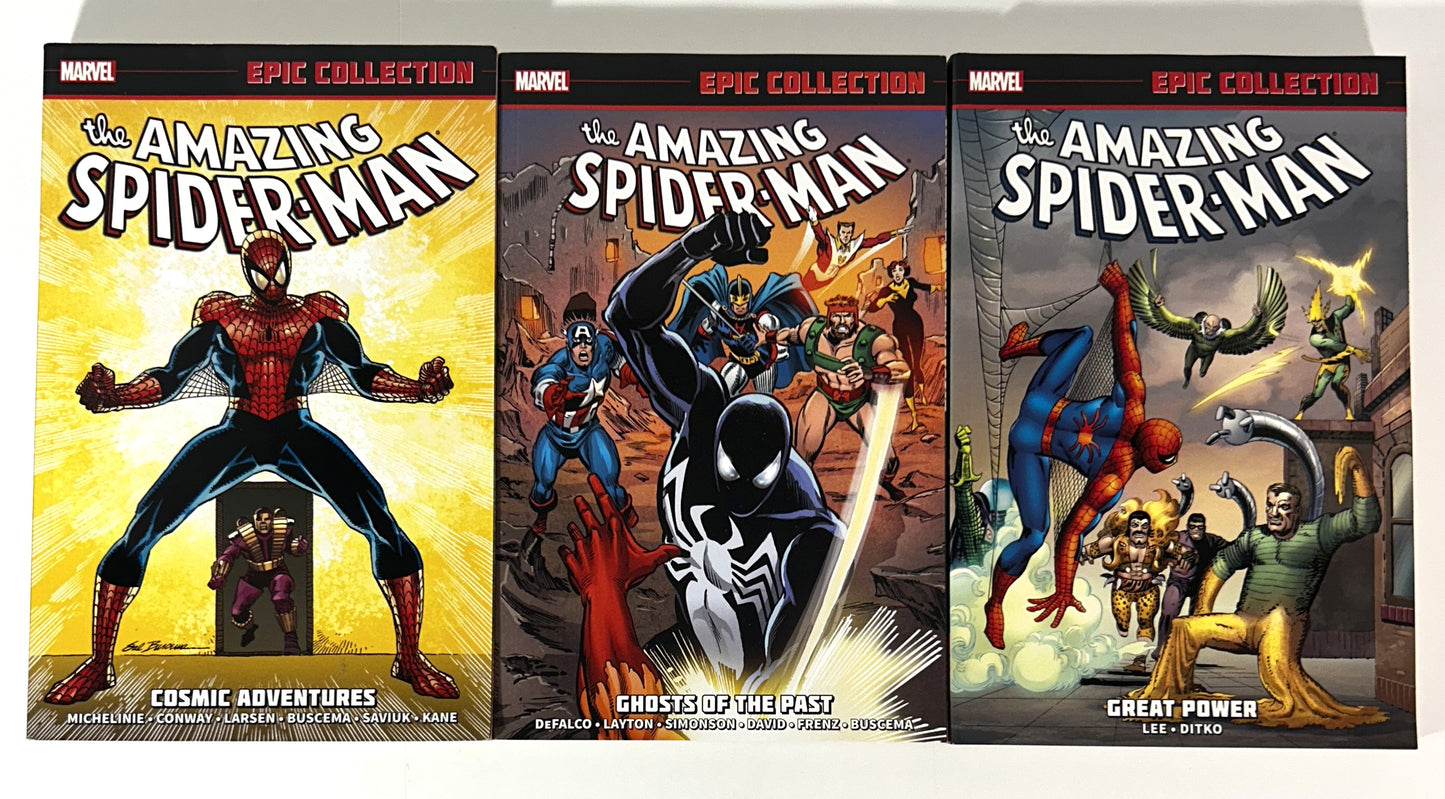 Set of 3 The Amazing Spider-Man 2013-2014