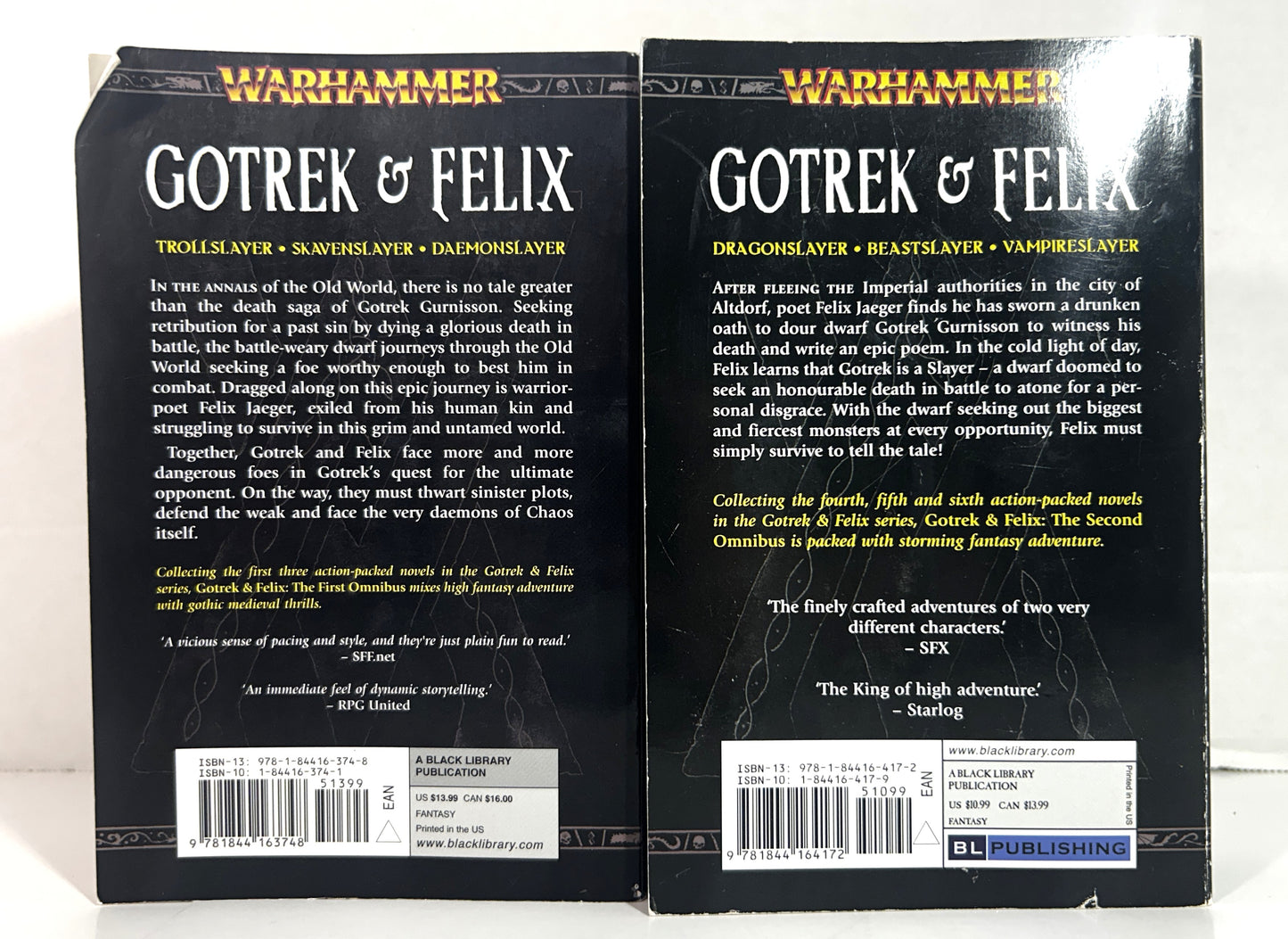 Set of 2 Gotrex & Felix Omnibus