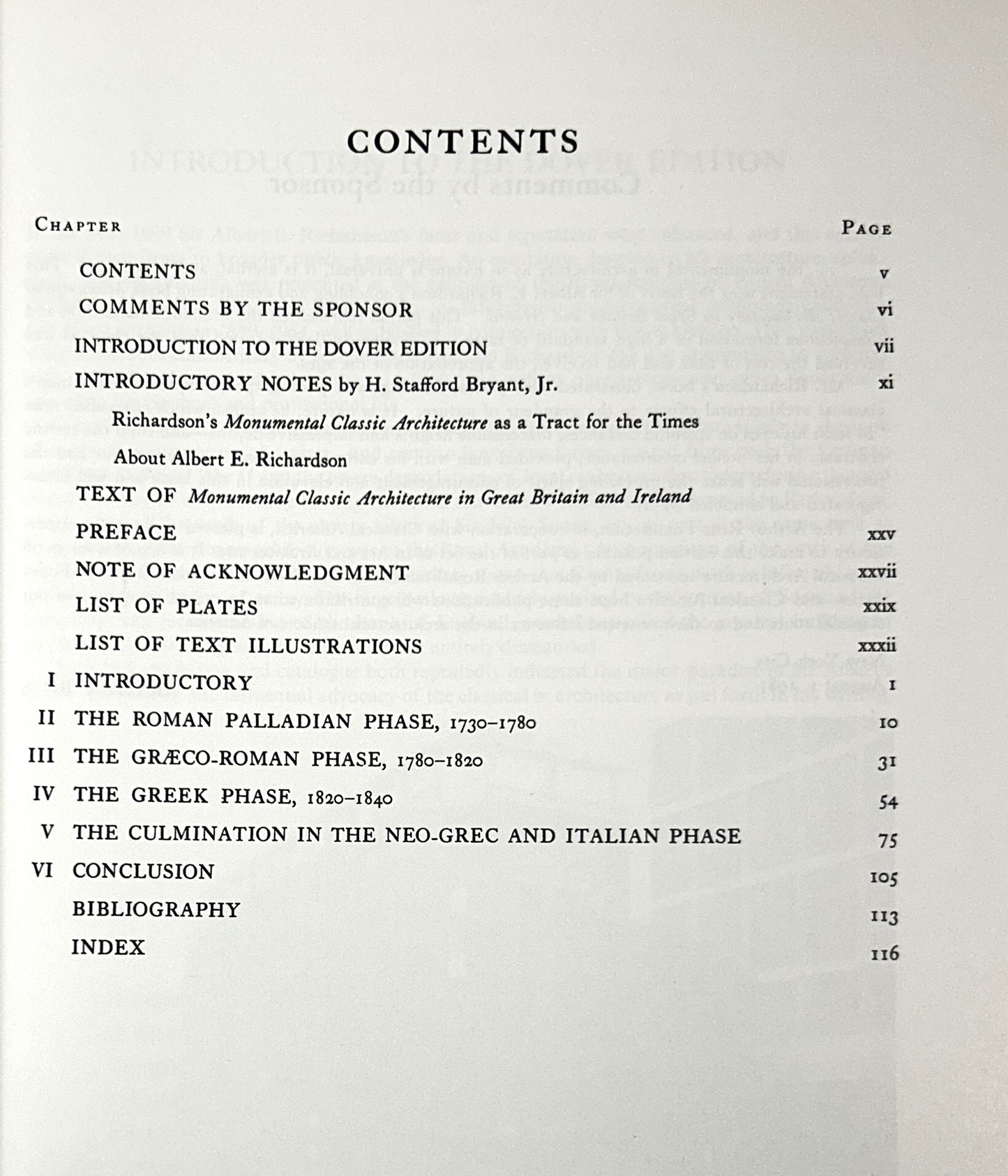 Monumental Classic Architecture in Great Britain and Ireland by Albert E. Richardson 2001