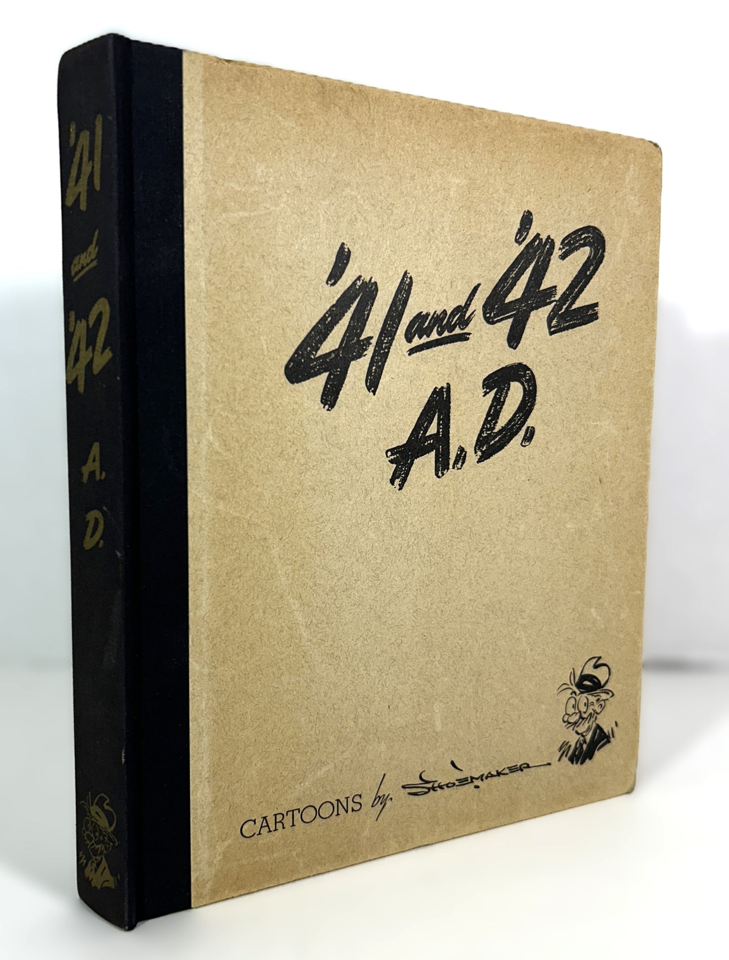 '41 and '42 AD Cartoons by Vaughn Shoemaker 1942 SIGNED