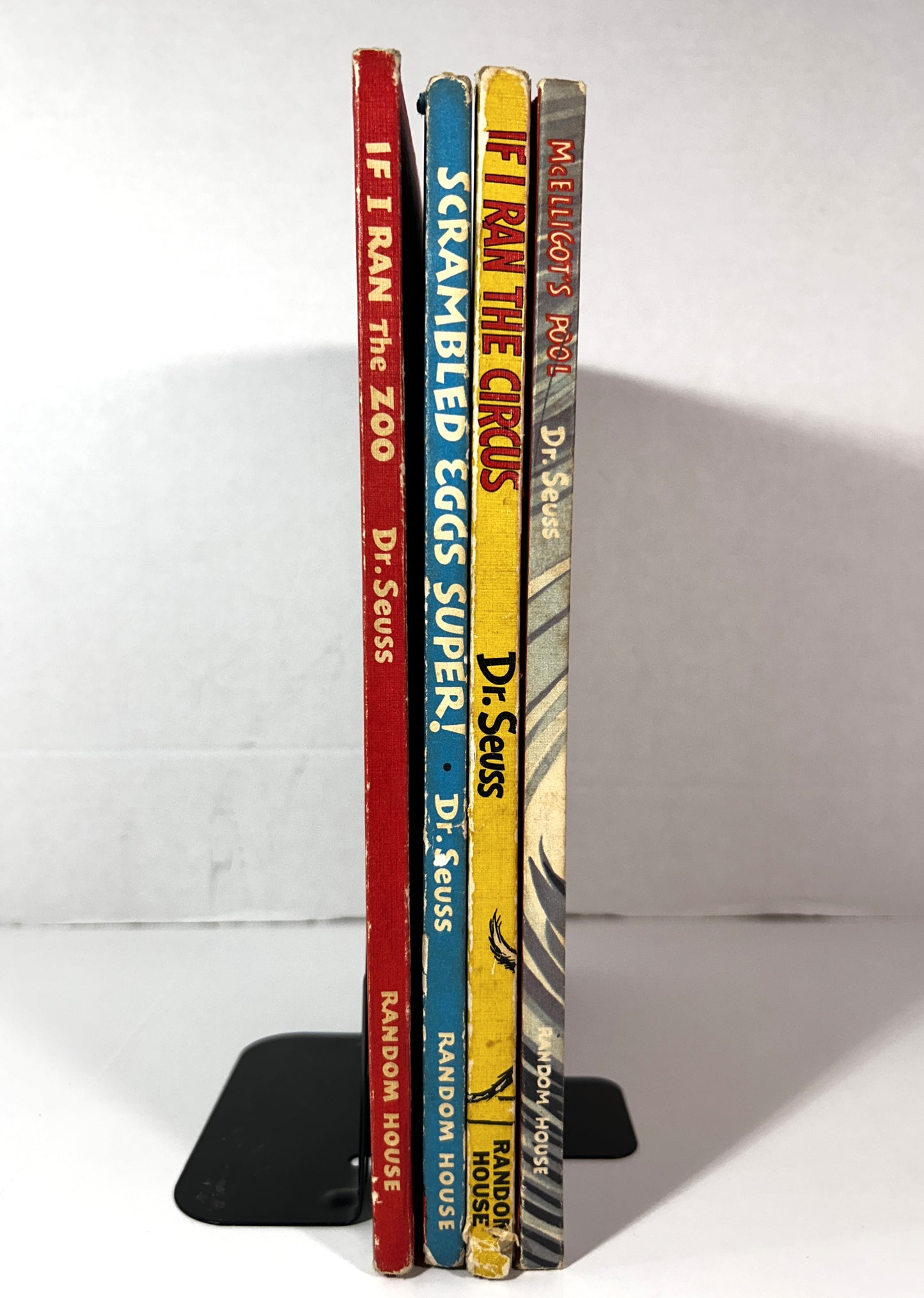Lot of 4 Dr. Seuss Picture Books Early Prints/Book Clubs OOP