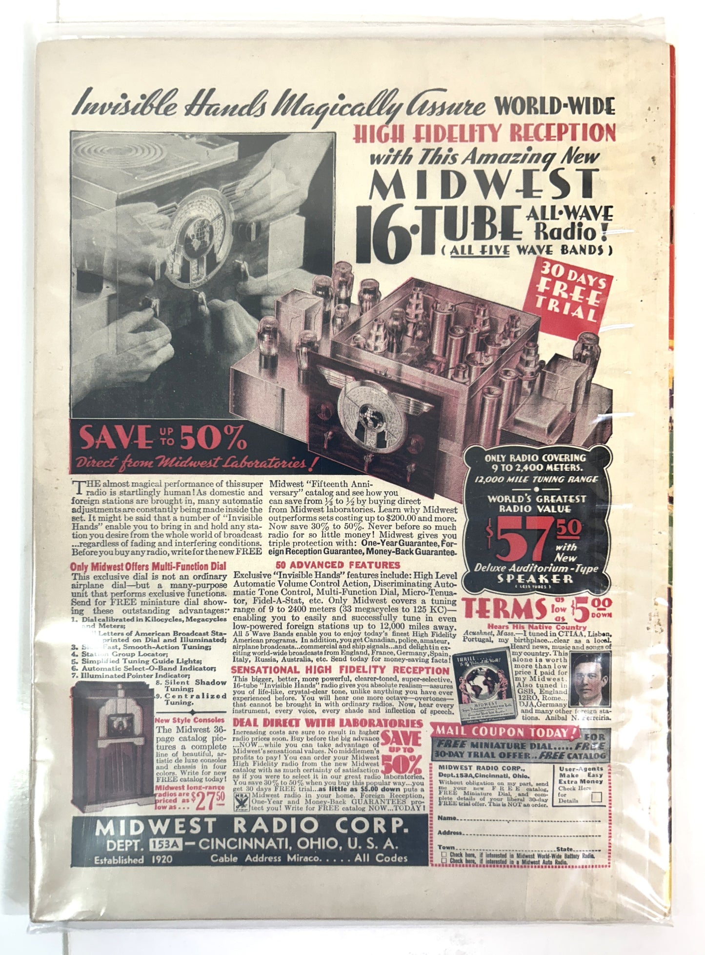 Everyday Science and Mechanics June 1935 Hugo Gernsback Edition