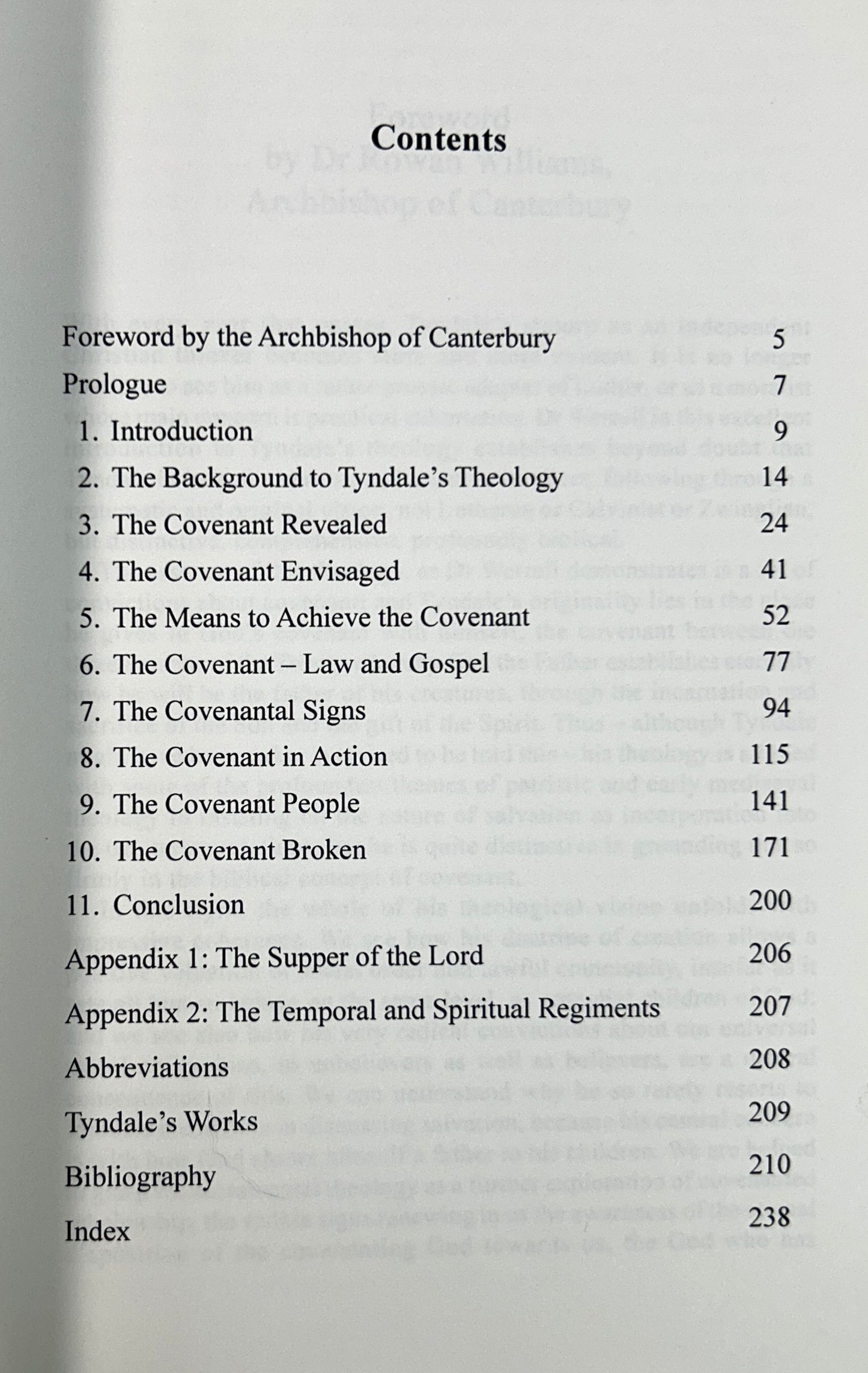 The Theology of William Tyndale by Ralph S. Werrell 2006