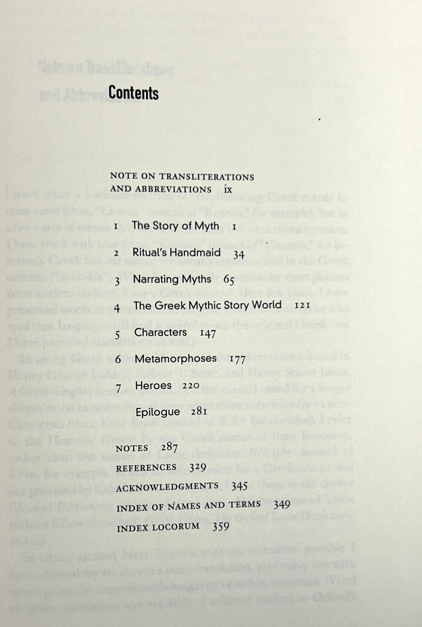 The Story of Myth by Sarah Iles Johnston 2018