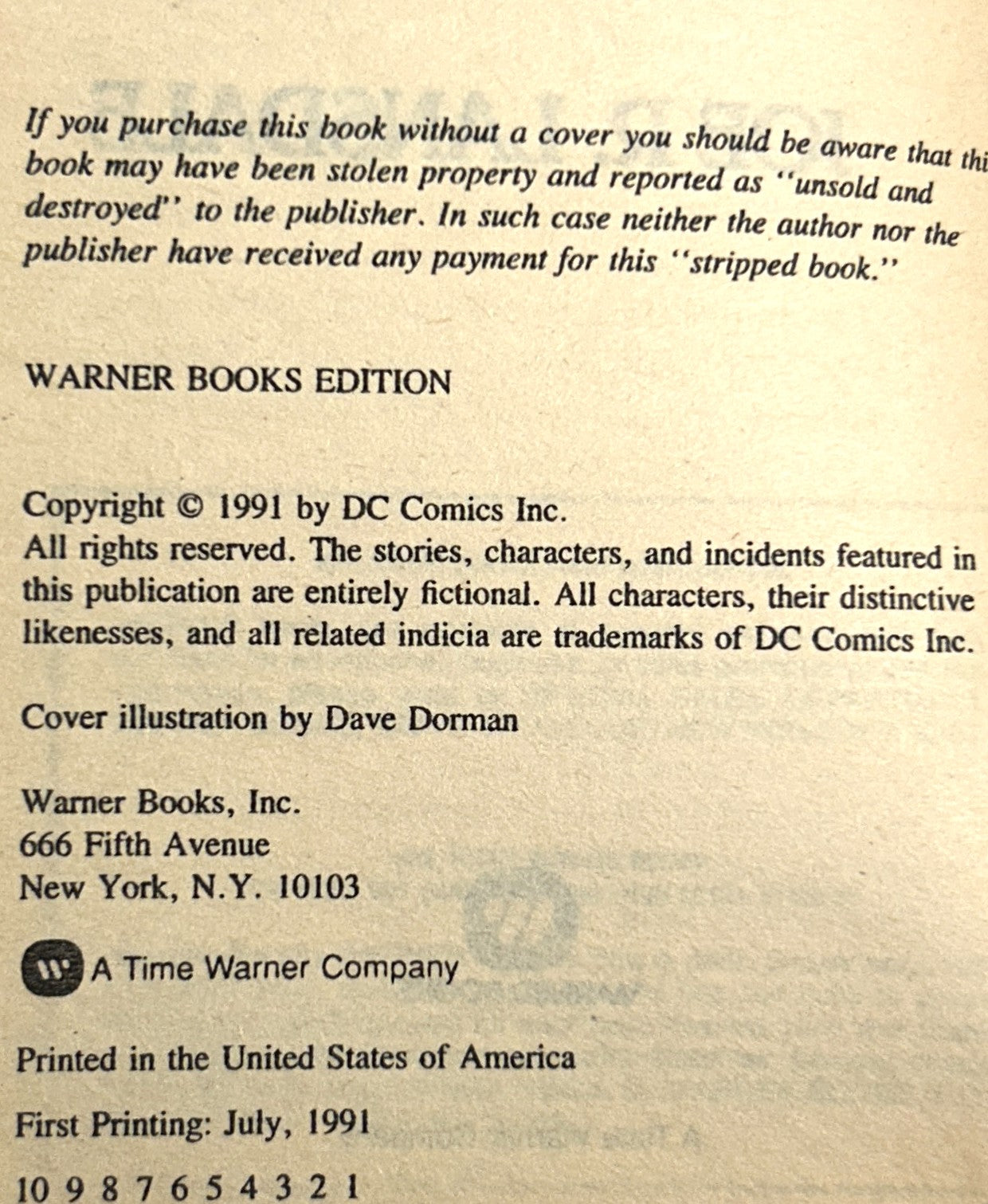 DC Comics: Batman: Captured by the Engines by Joe R. Lansdale 1991 1st Printing
