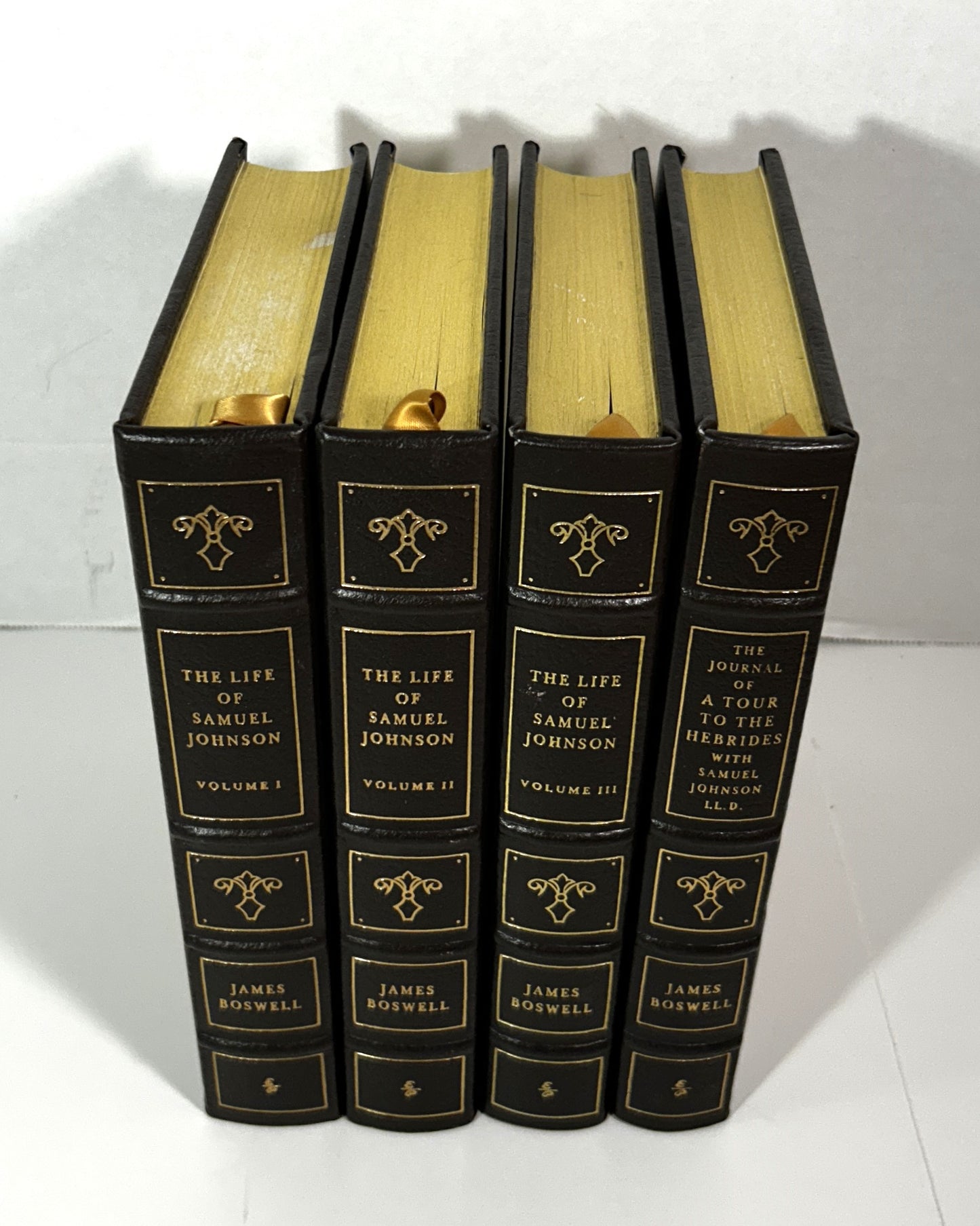 Easton Press: Complete Set of The Life of Samuel Johnson & The Journal of a Tour by James Boswell 1993