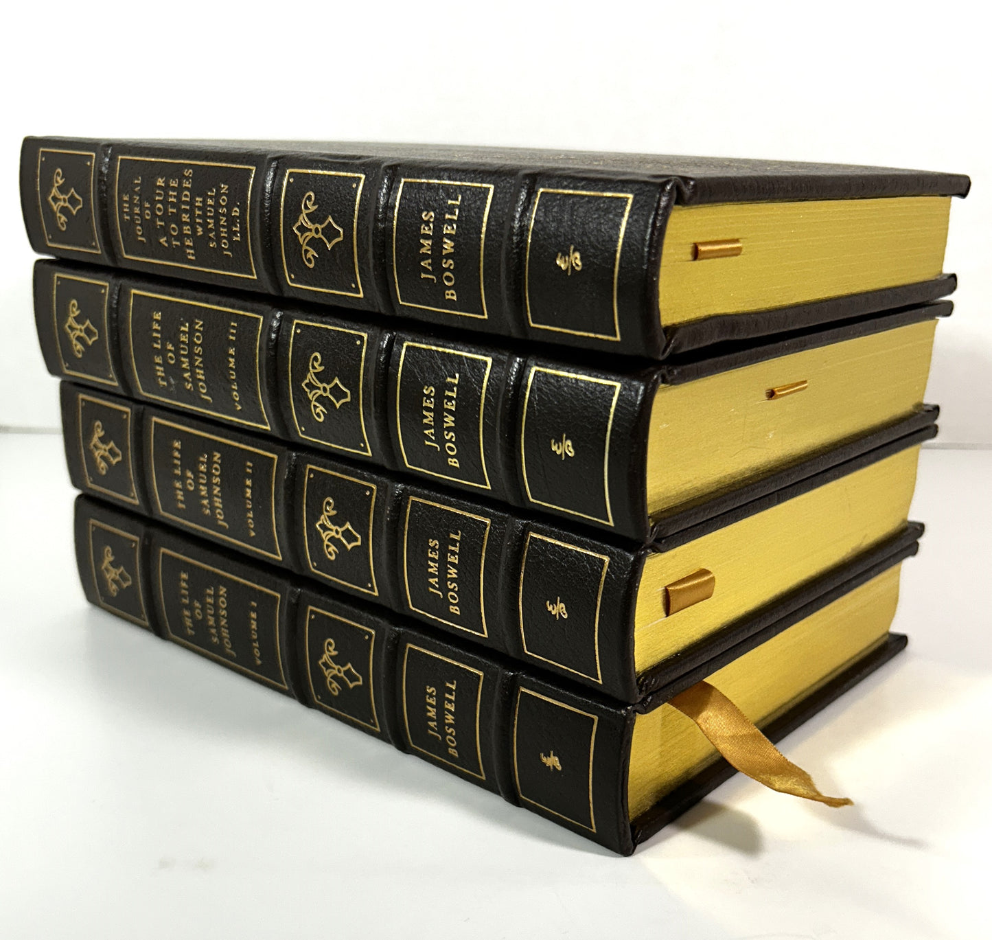 Easton Press: Complete Set of The Life of Samuel Johnson & The Journal of a Tour by James Boswell 1993