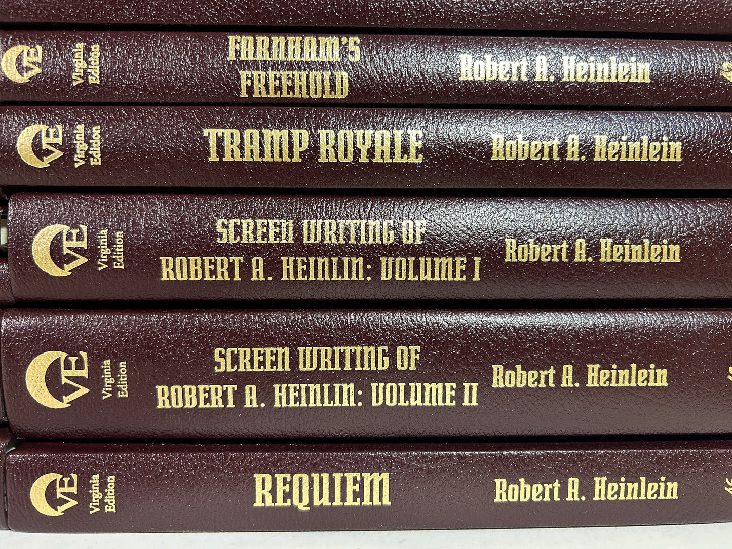 Complete 46 Volume Works of Heinlein Virginia Edition 2008 Ltd Ed #1159/2000