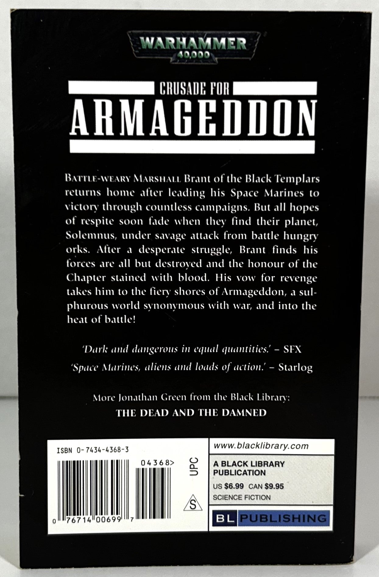 Warhammer 40,000: Armageddon by Jonathan Green 2003