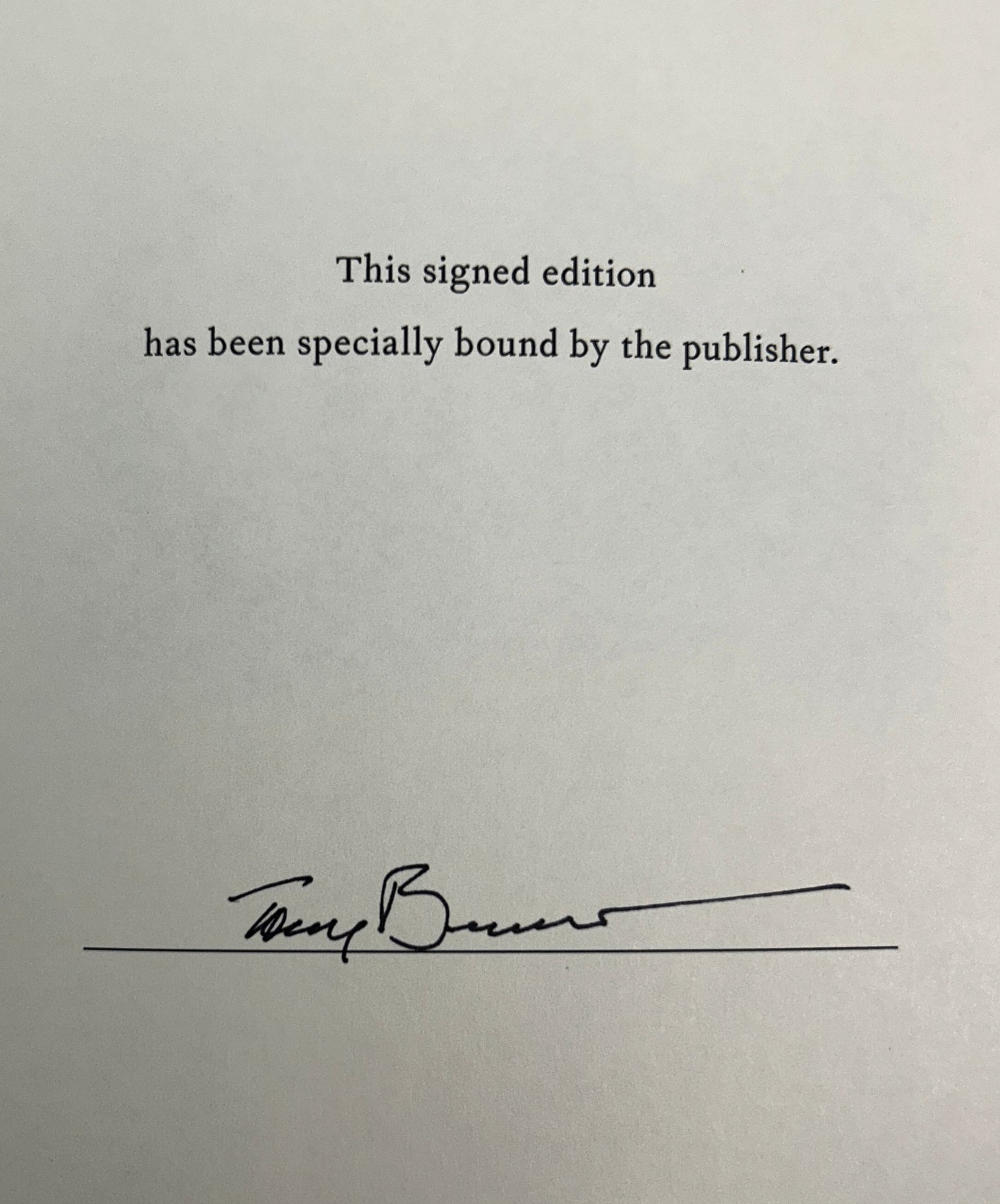 Tony Bennett: Just Getting Started with Scott Simon 2016 SIGNED 1st Ed