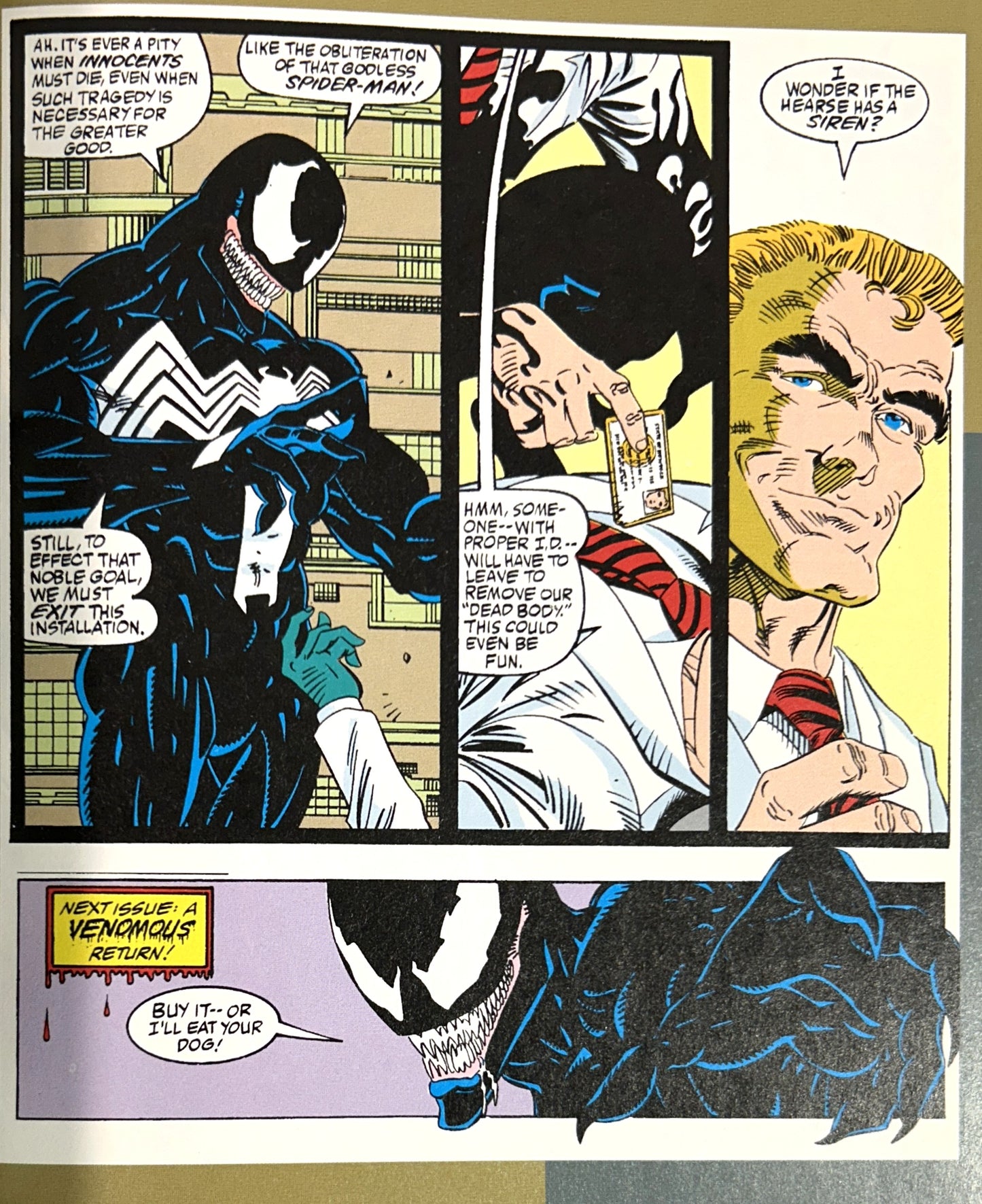 Marvel: SPIDER-MAN: The Vengeance of Venom 2011 1st Printing