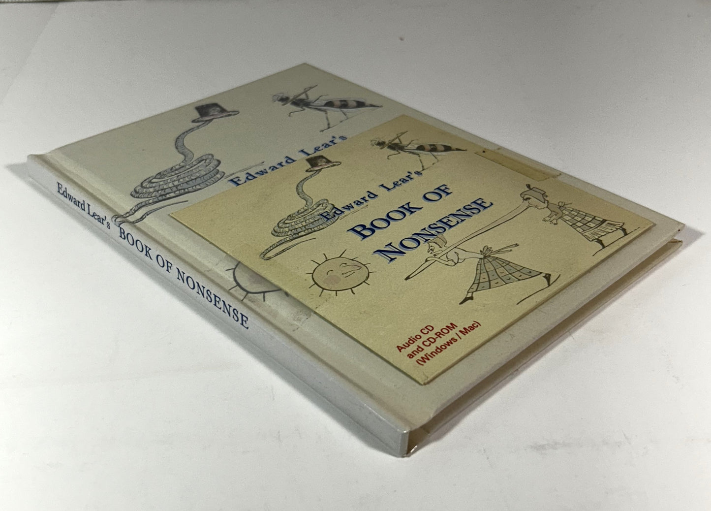 Edward Lear's Book of Nonsense 1995 w/ CD