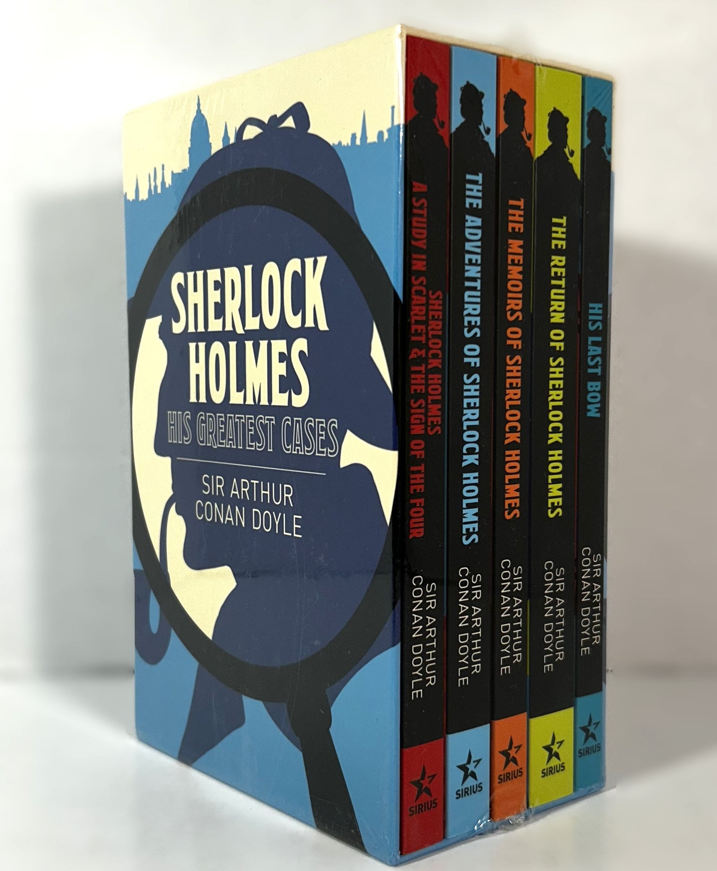 Sherlock Holmes: His Greatest Cases by Sir Arthur Conan Doyle Box Set SEALED