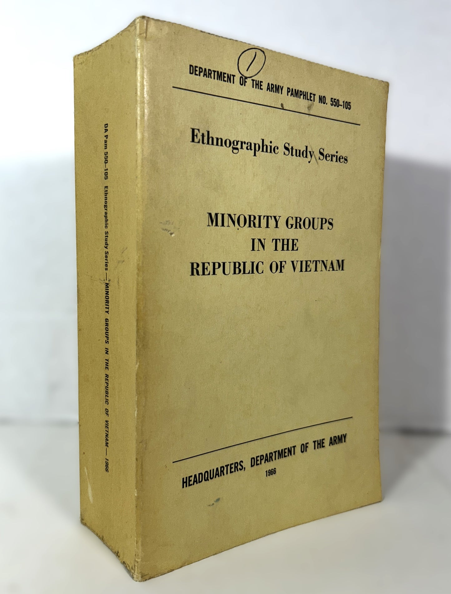 Ethnographic Study Series: Minority Groups in the Republic of Vietnam 1966