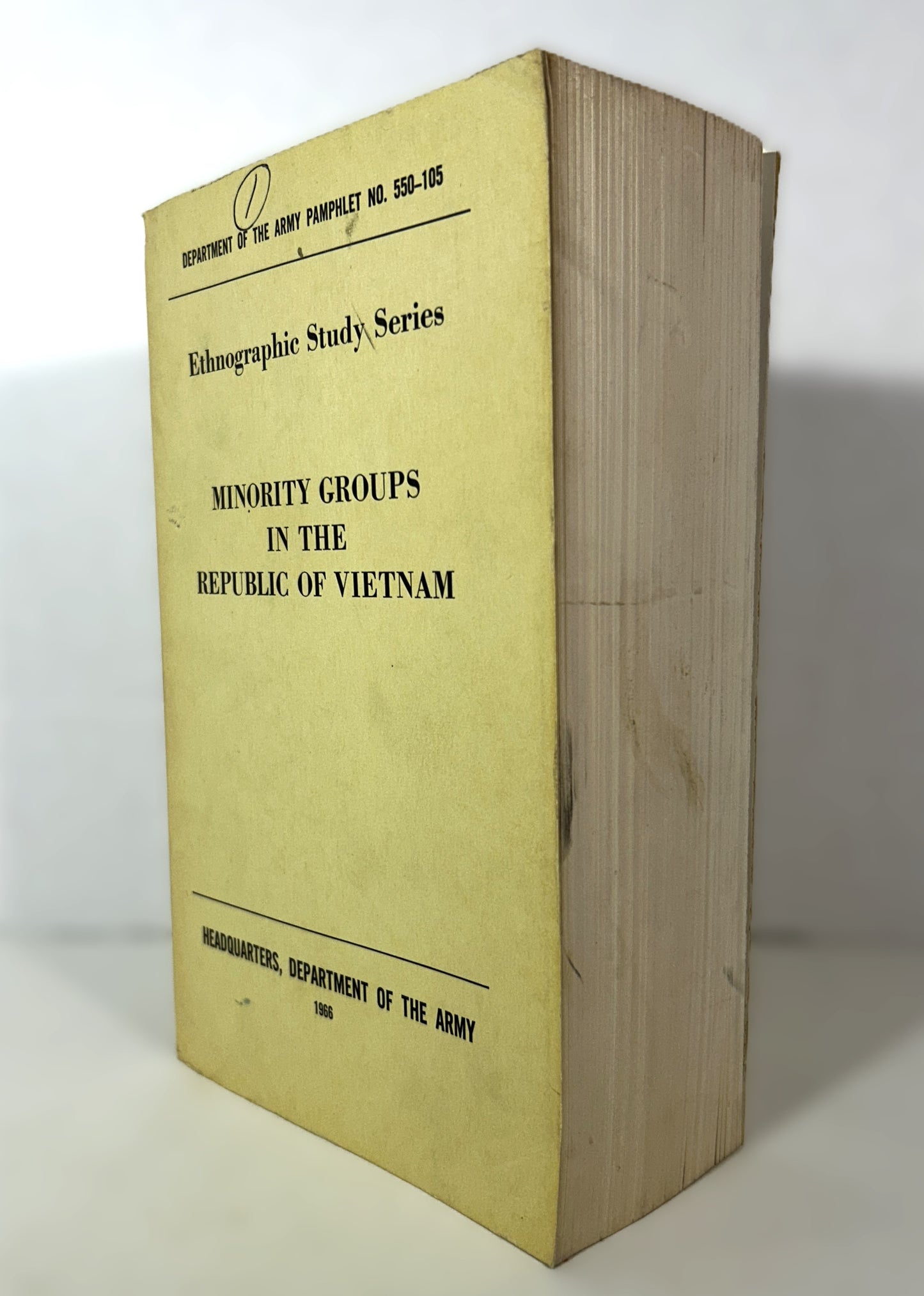 Ethnographic Study Series: Minority Groups in the Republic of Vietnam 1966