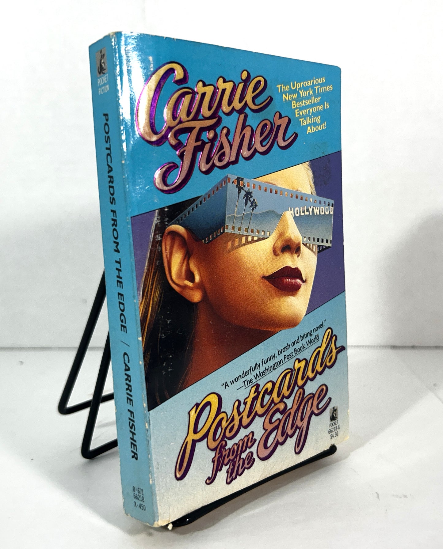 Postcards from the Edges by Carrie Fisher 1988 1st Printing