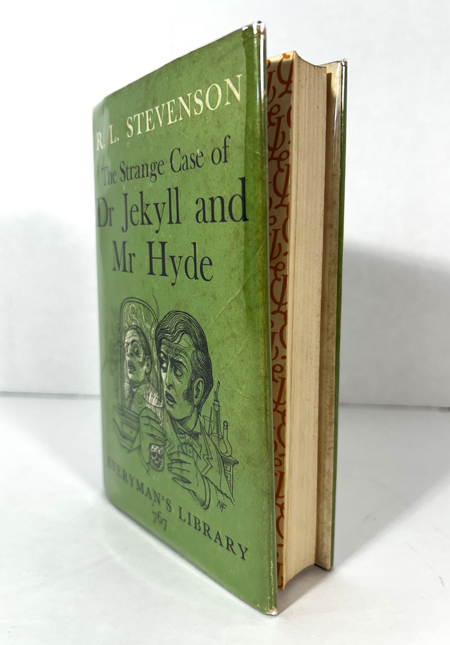 Everyman's Library 767: The Strange Case of Dr. Jekyll and Mr. Hyde by Robert Louis Stevenson 1968