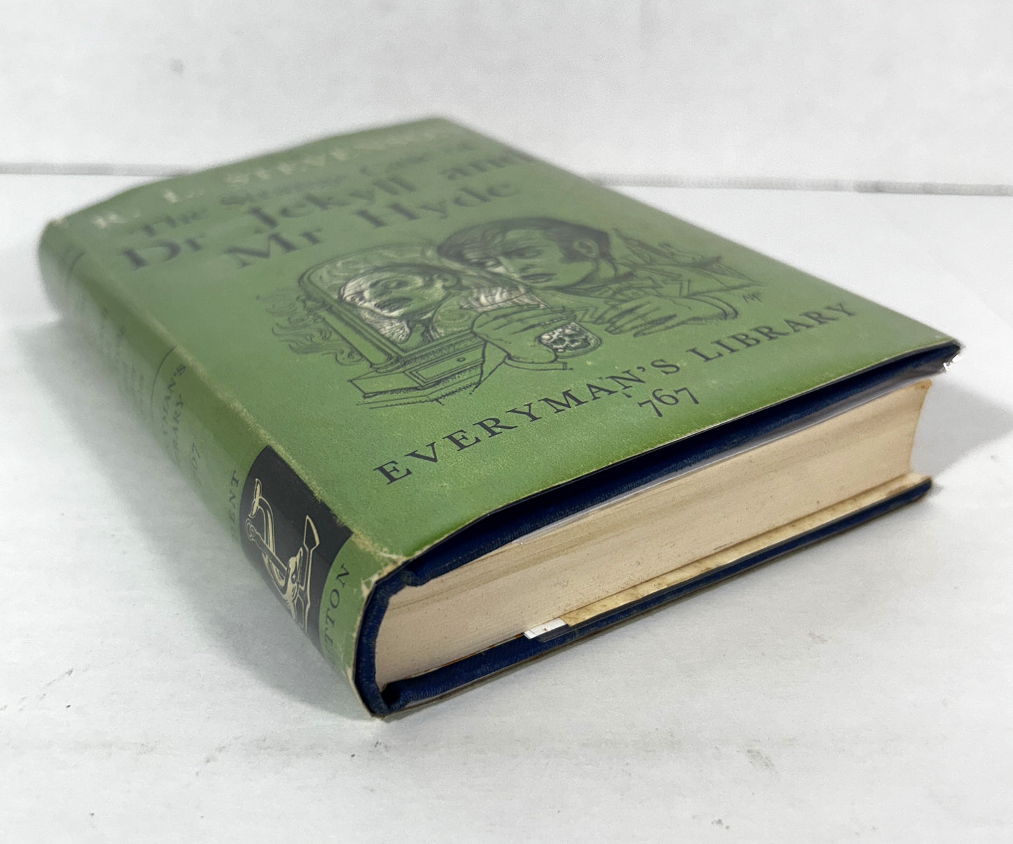 Everyman's Library 767: The Strange Case of Dr. Jekyll and Mr. Hyde by Robert Louis Stevenson 1968