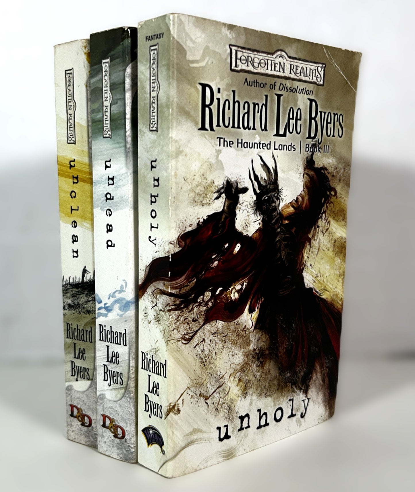Dungeons & Dragons: Set of 3 The Haunted Lands by Richard Lee Byers 2007-2009