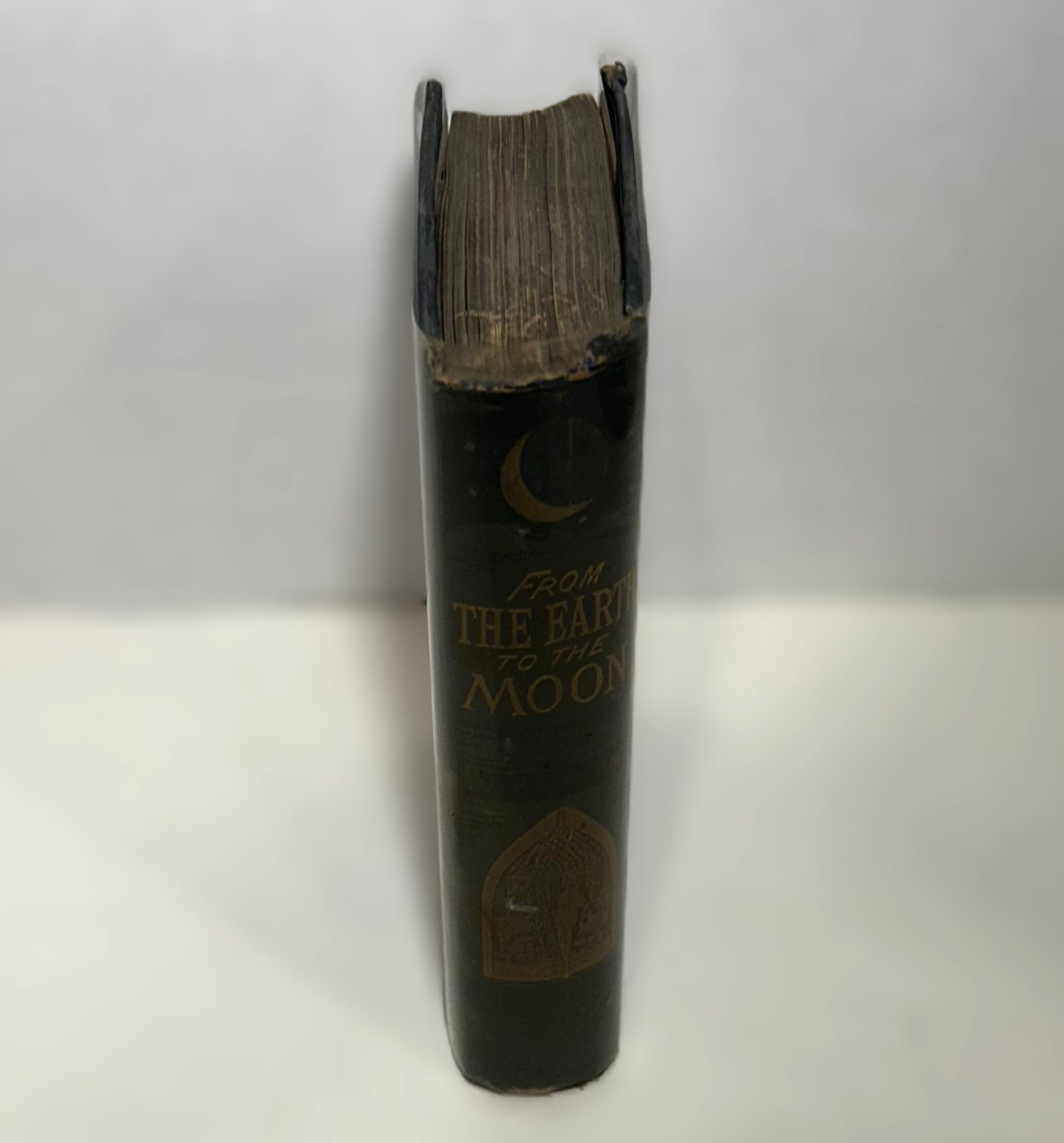 From Earth to the Moon by Jules Verne 1874 Hardcover 1st US Edition Fully Illustrated