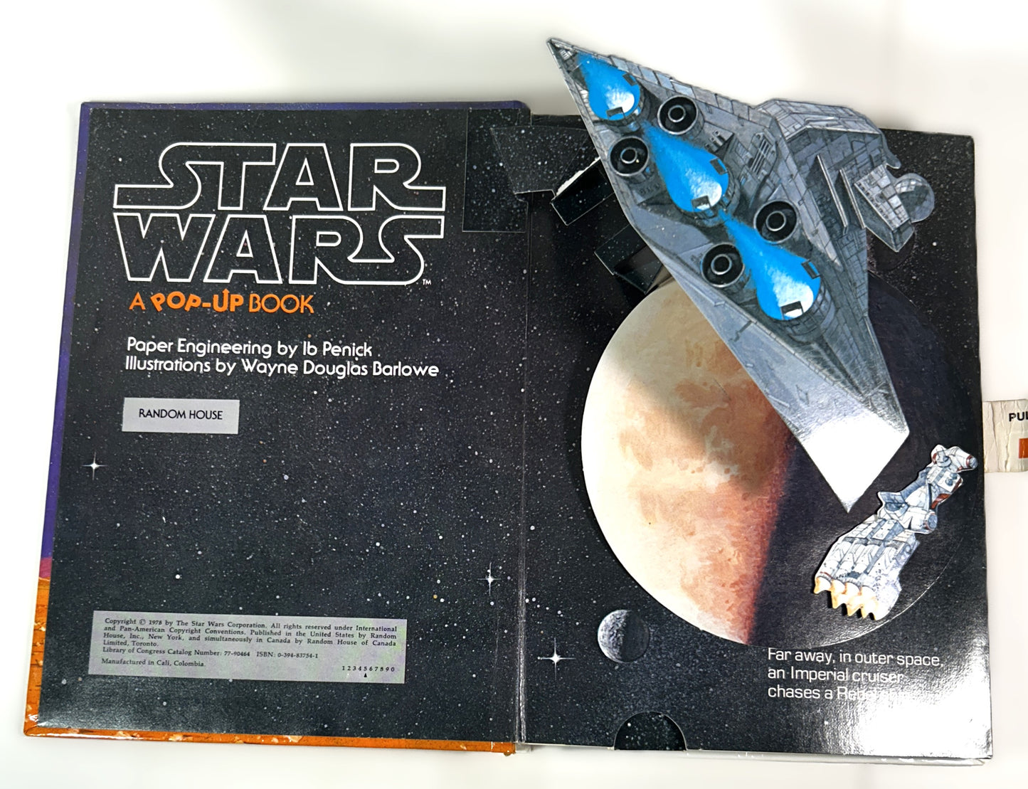 Star Wars: A Pop-Up Book by Wayne-Douglas Barlowe 1978