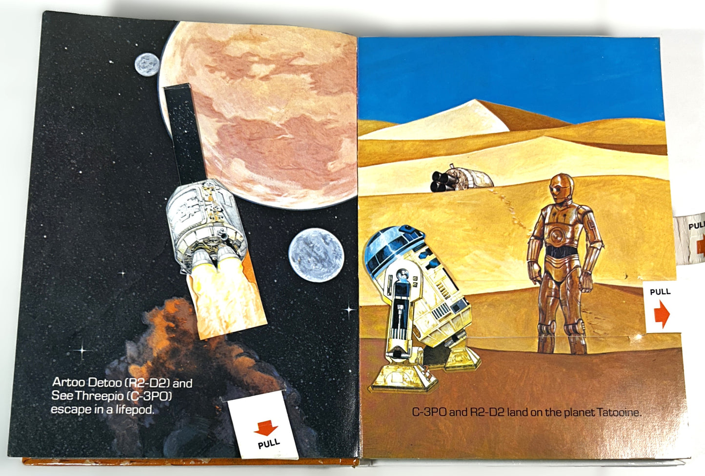 Star Wars: A Pop-Up Book by Wayne-Douglas Barlowe 1978