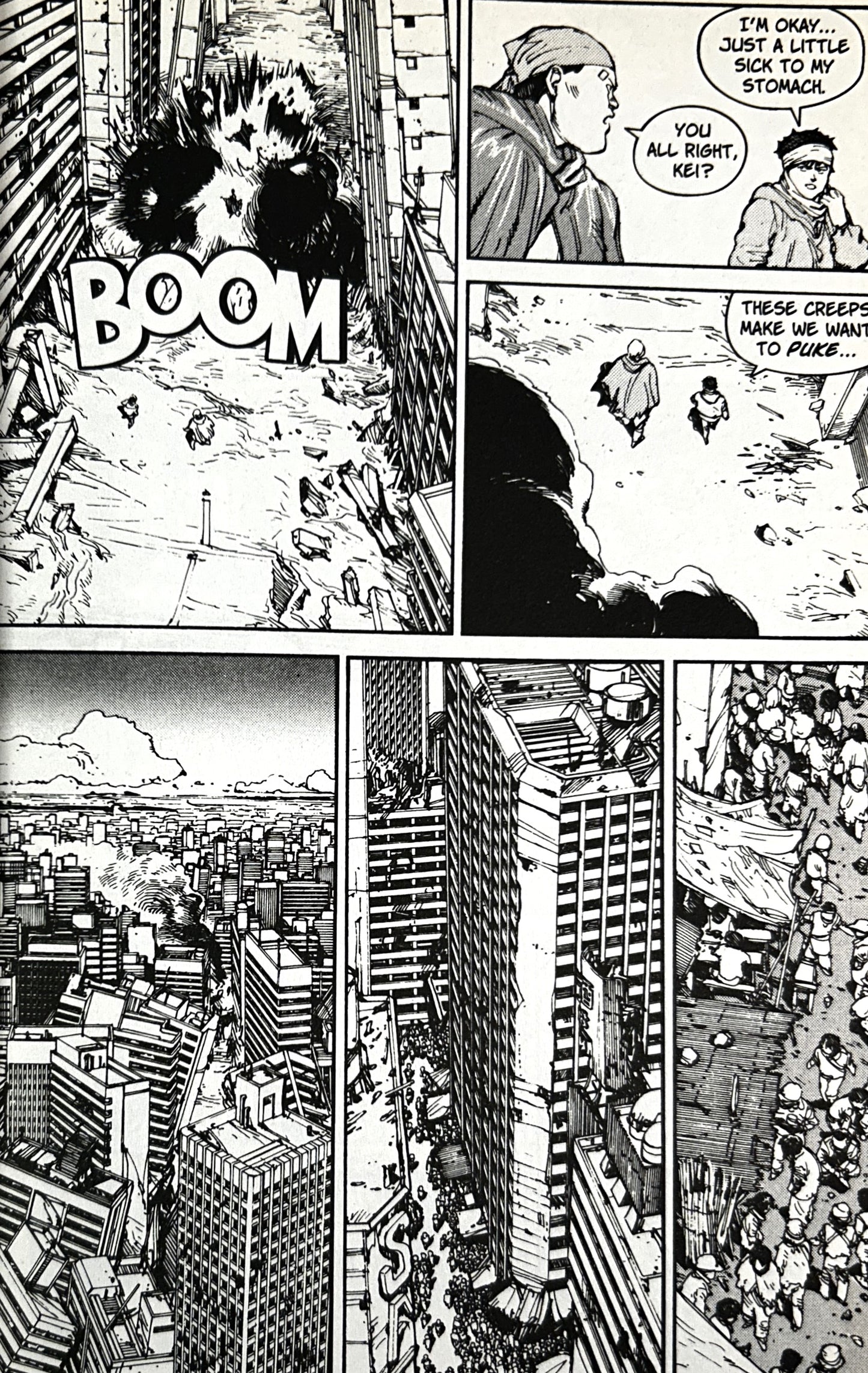 Akira Vol. 4 by Katsuhiro Otomo 2001