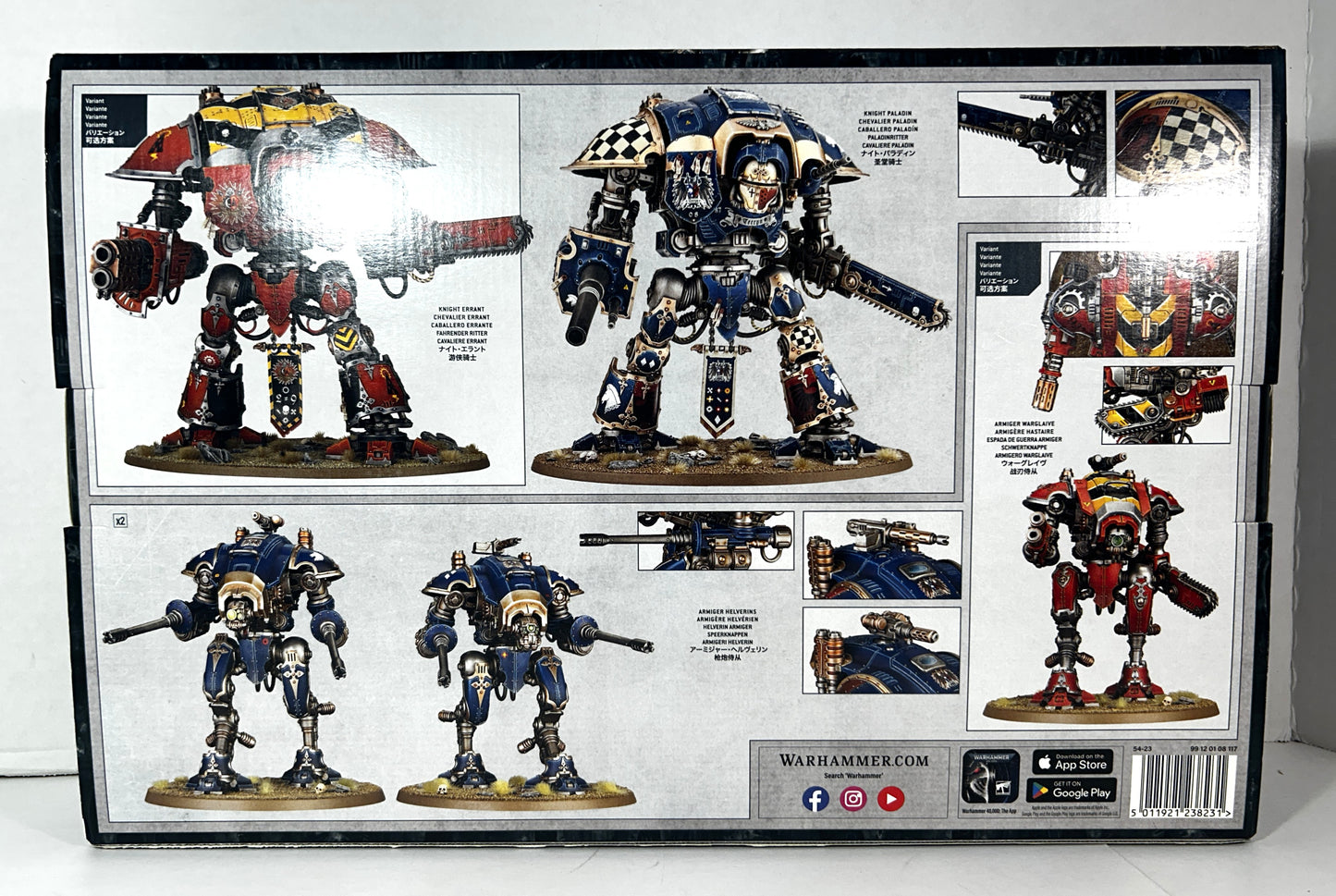 Warhammer 40,000: Imperial Knights Battleforce: Valourstrike Lane 5 Miniatures