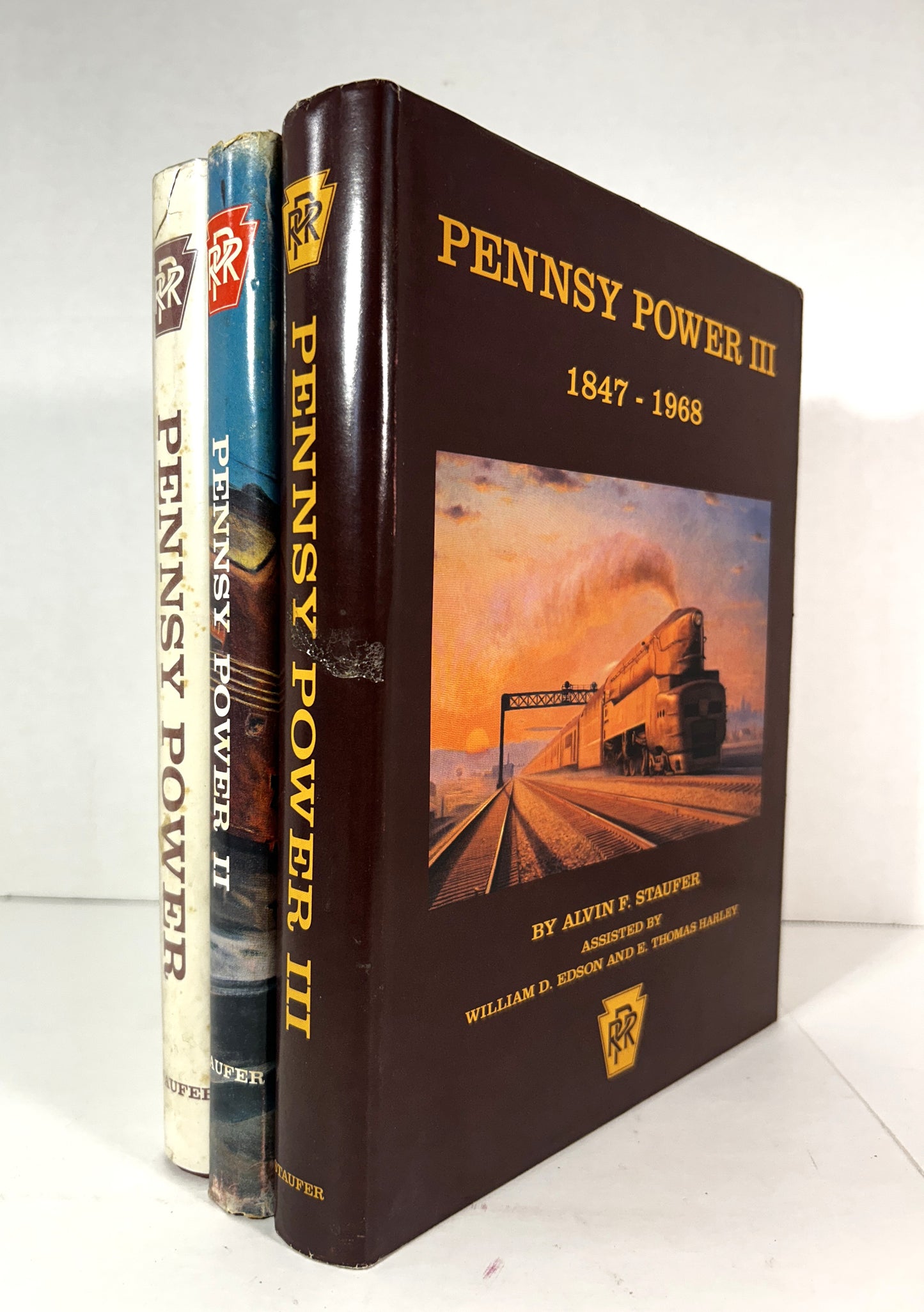 Set of 3 Pennsy Power by Alvin F. Staufer 1962-1993