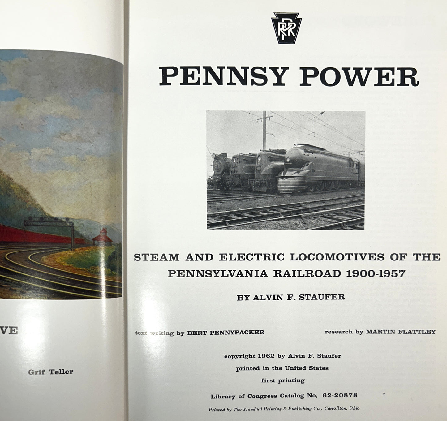 Set of 3 Pennsy Power by Alvin F. Staufer 1962-1993