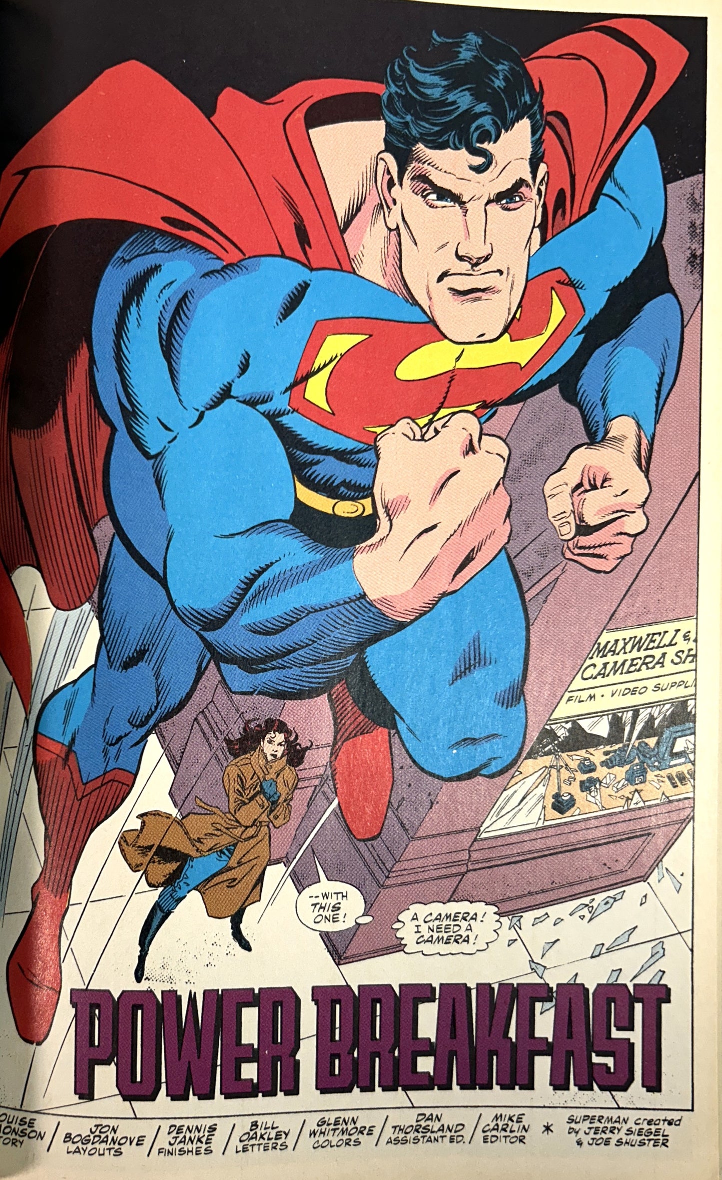 DC Comics: Superman: Panic in the Sky! 1993 1st Printing
