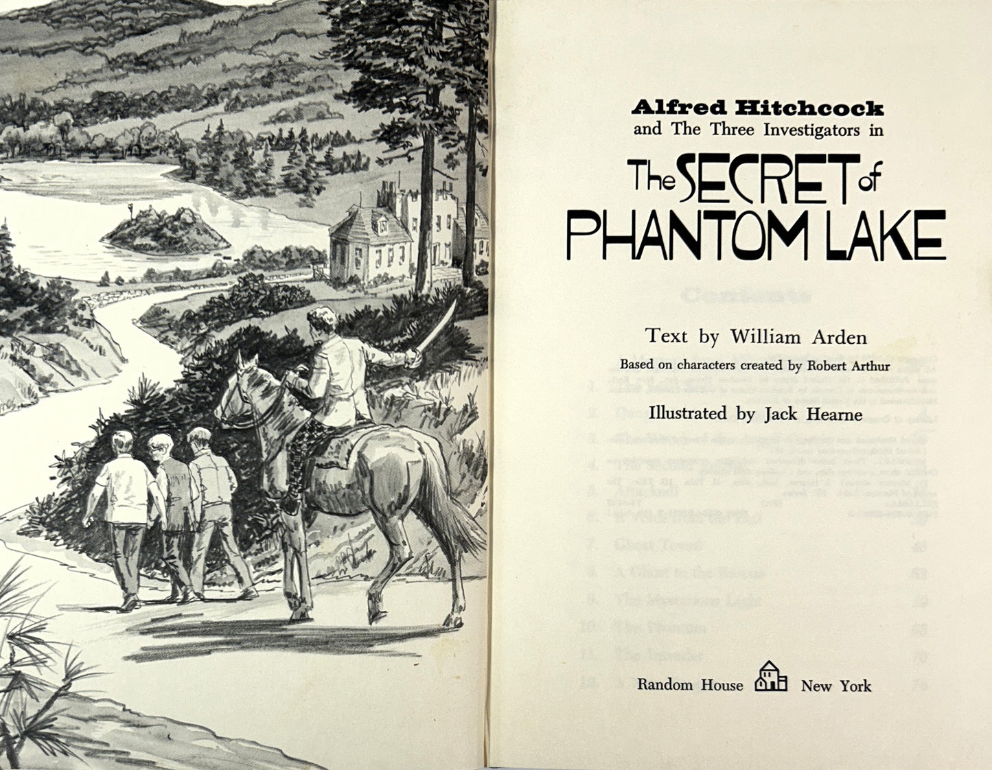 The Secret of Phantom Lake (Alfred Hitchcock & the Three Investigators #19) stated 1973 Later Print