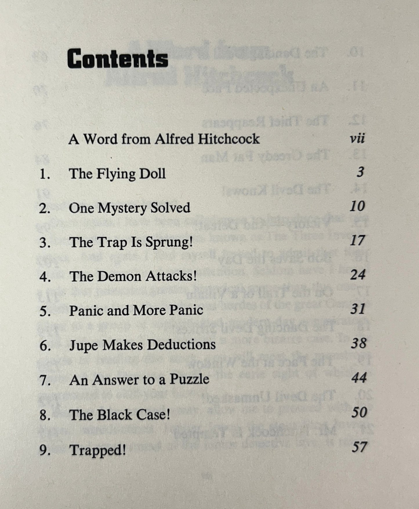 The Mystery of the Dancing Devil (Alfred Hitchcock & the Three Investigators #25) stated 1976 Later Print
