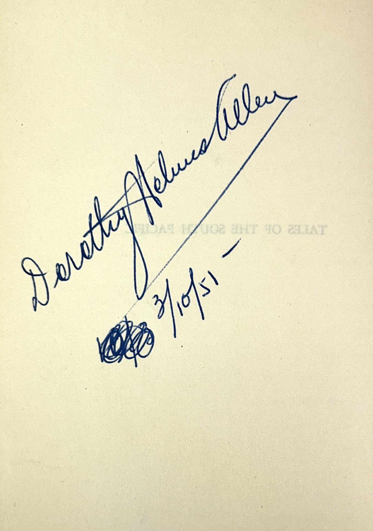 Tales of the South Pacific by James A. Michener 10th Printing