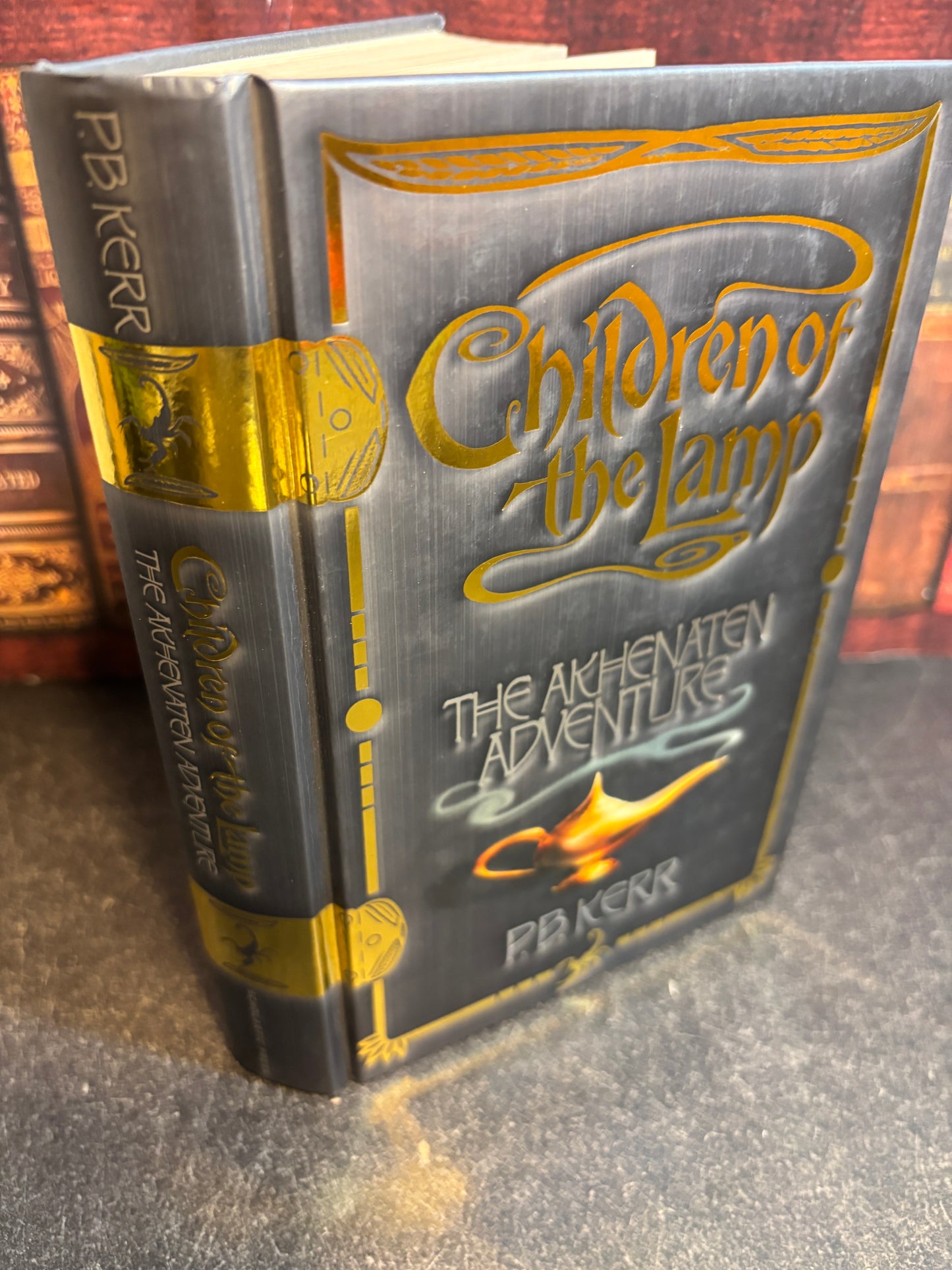 Children of the Lamp by PB Kerr SIGNED 1st Edition UK 2004