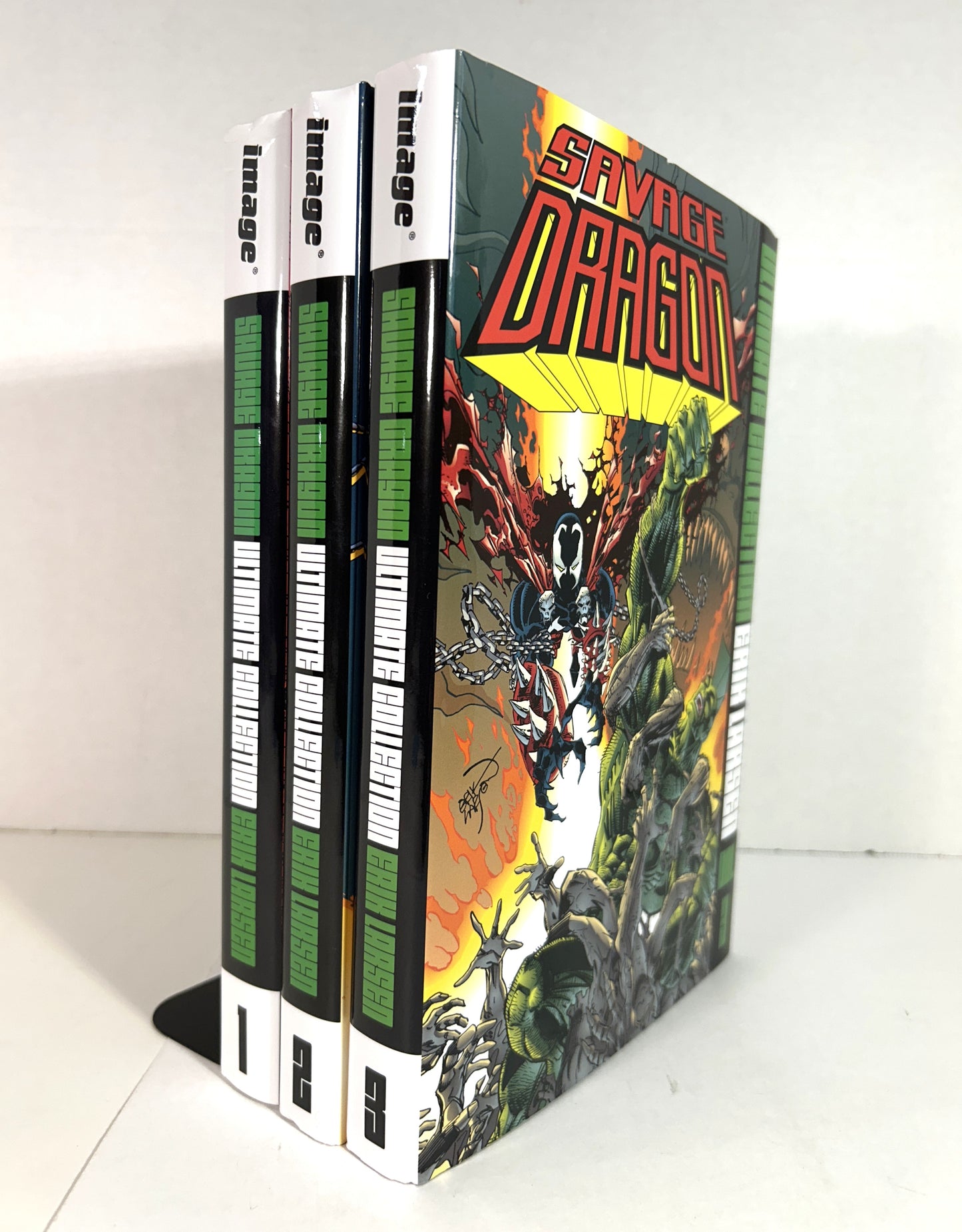 IMAGE: Set of 3 Savage Dragon Ultimate Collection by Erik Larsen 2022-025 1st Printing