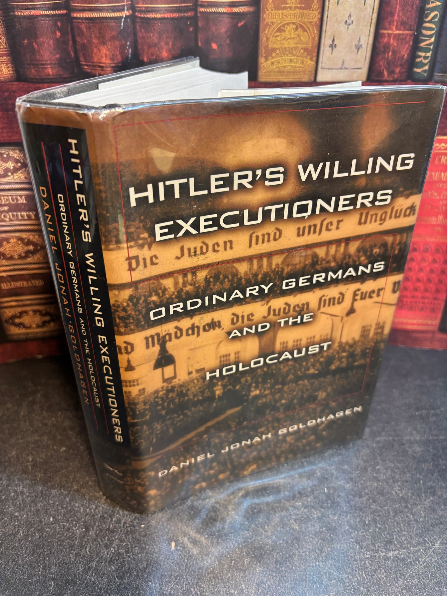 Hitler's Willing Executioners by Daniel Jonah Goldhagen SIGNED 1st Edition 1996