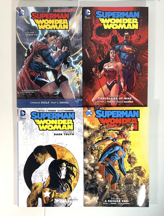 DC Comics: Set of 4 Superman/Wonder Woman 2014-2016